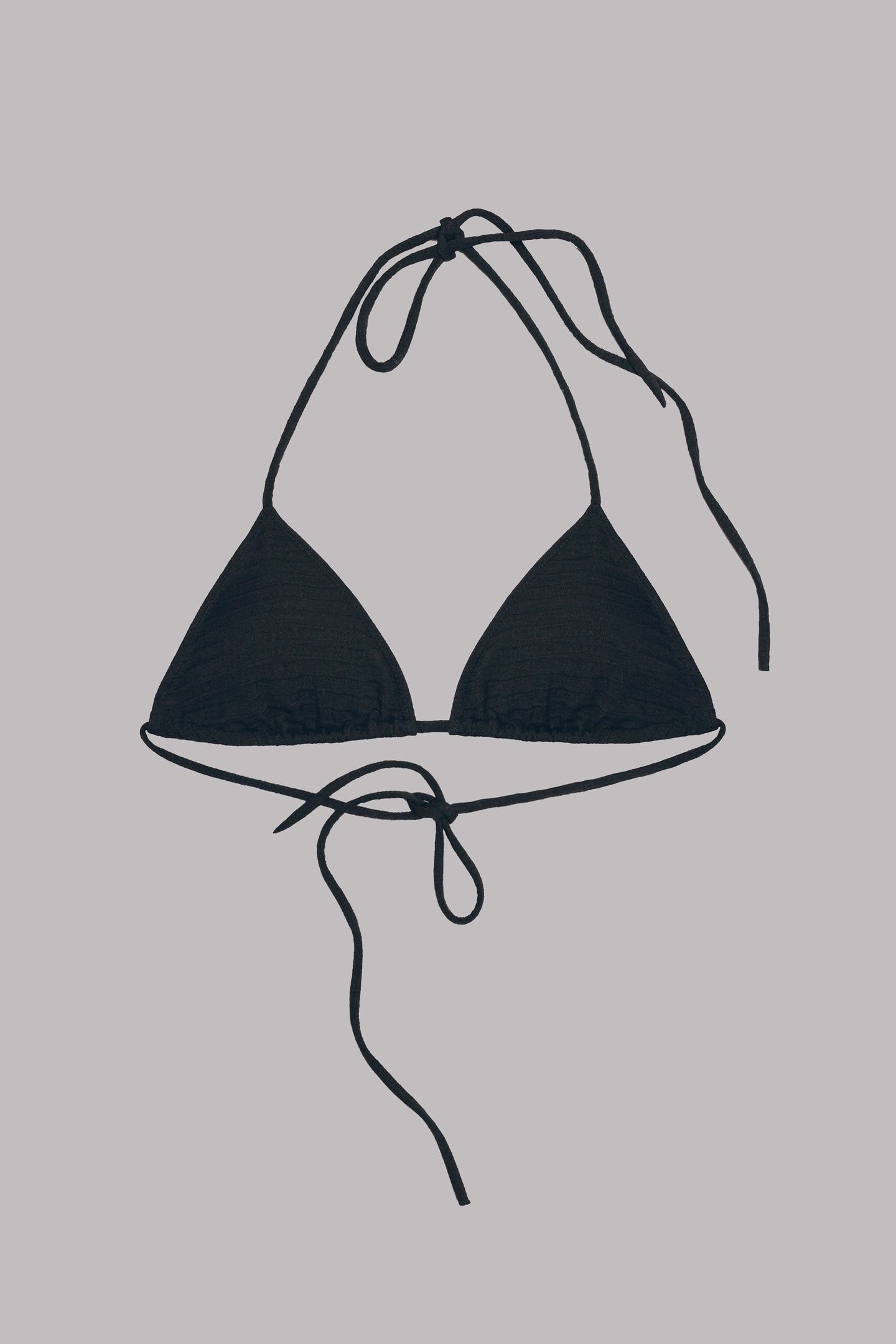 THE BLACK TRIANGLE BIKINI TOP 3
