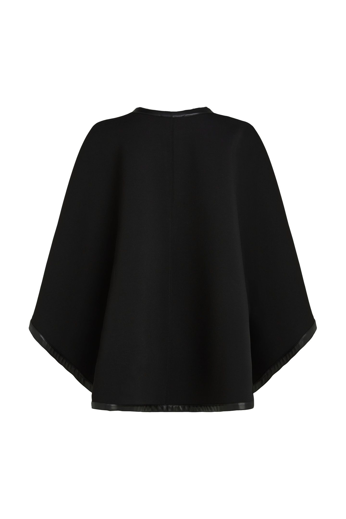 FASHION SWEATSHIRT CAPE BLACK 2
