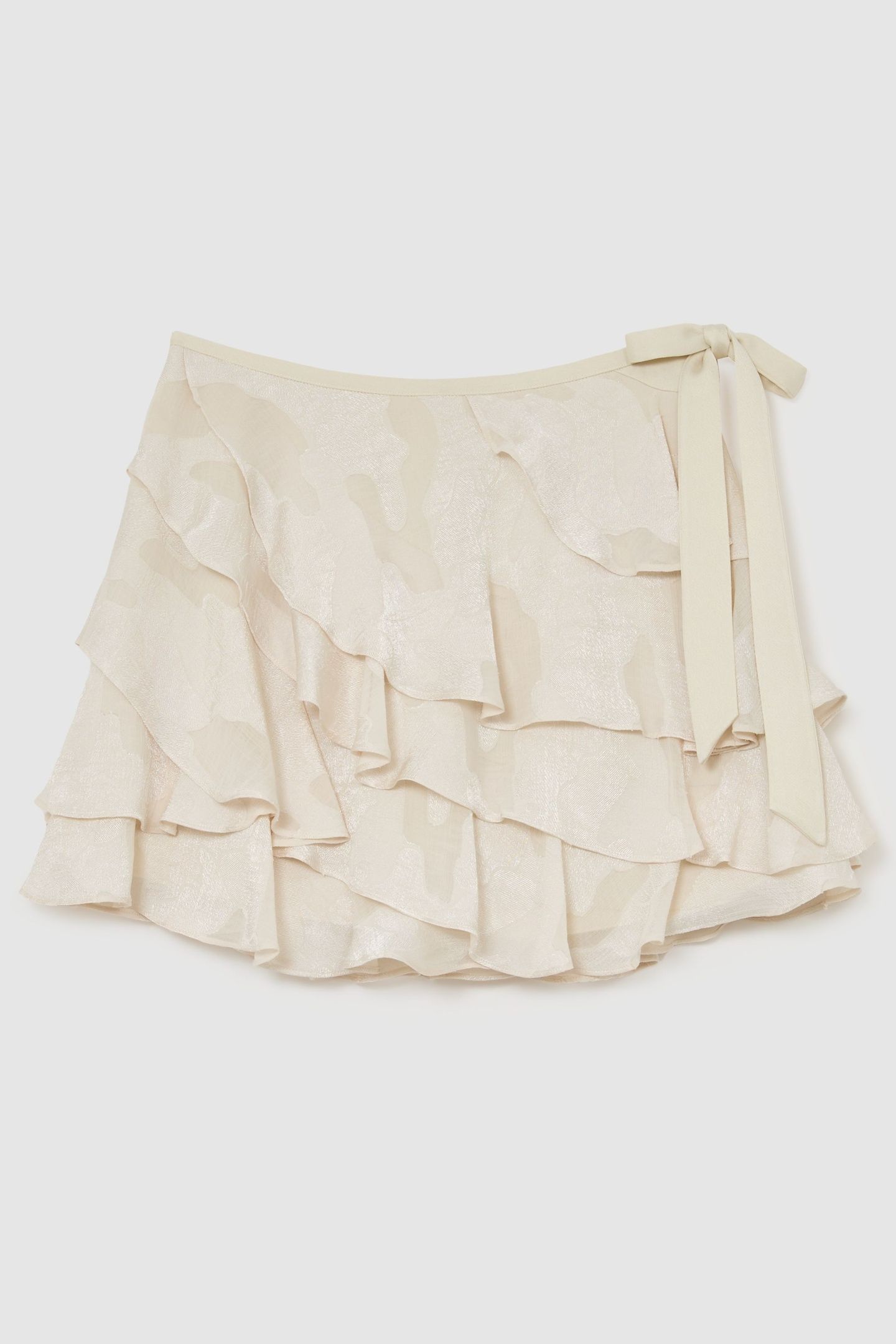 RUFFLE MINI SKORT CREAM 5