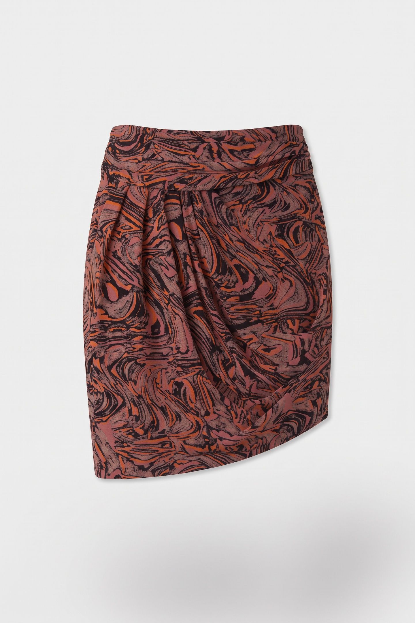 FAZZIA SKIRT MULTICO ORANGE 3