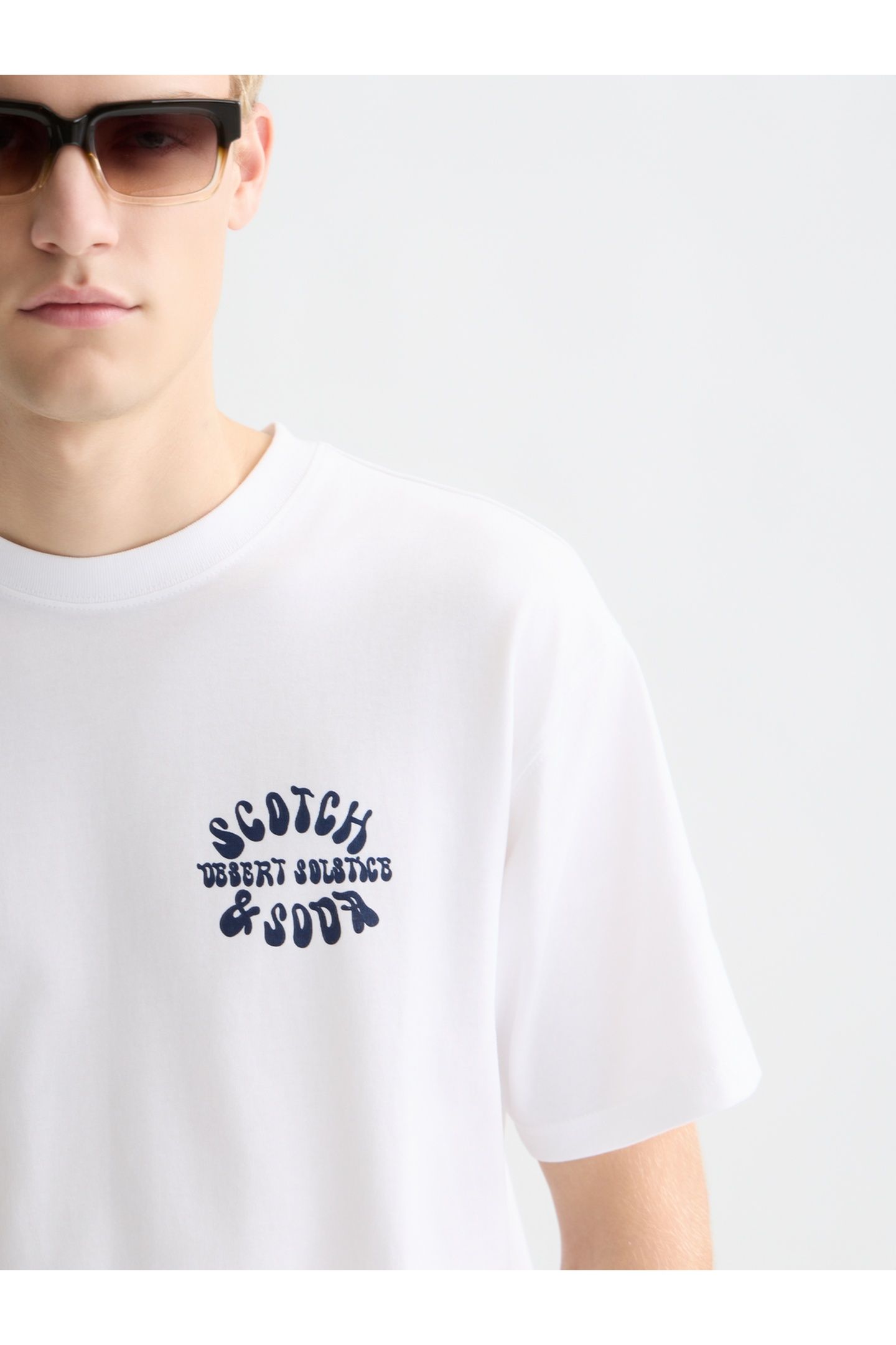 FRONT AND BACK ARTWORK RELAXEDFIT TSHIRT WHITE/PASTEL 7