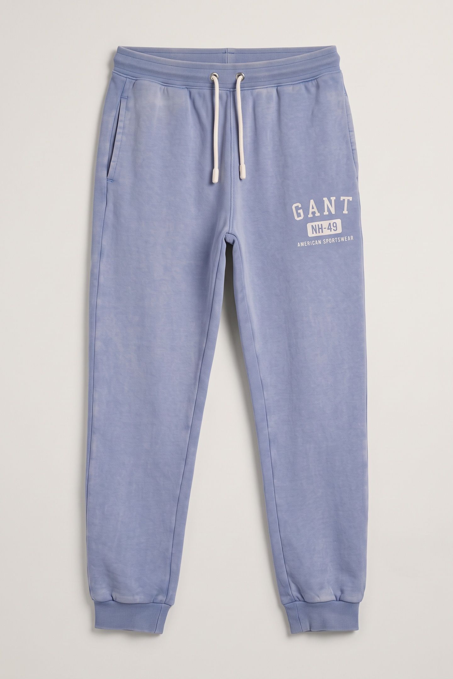 TEEN BOYS OCEAN WASH GRAPHIC SWEATPANTS FADED DENIM 1