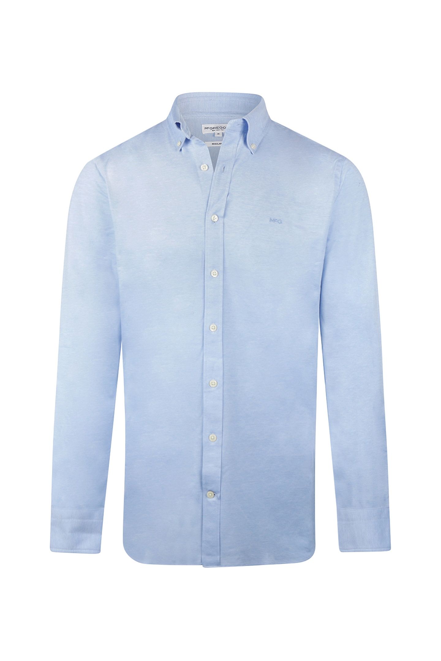 STRETCH PIQUE SHIRT LIGHT BLUE 4