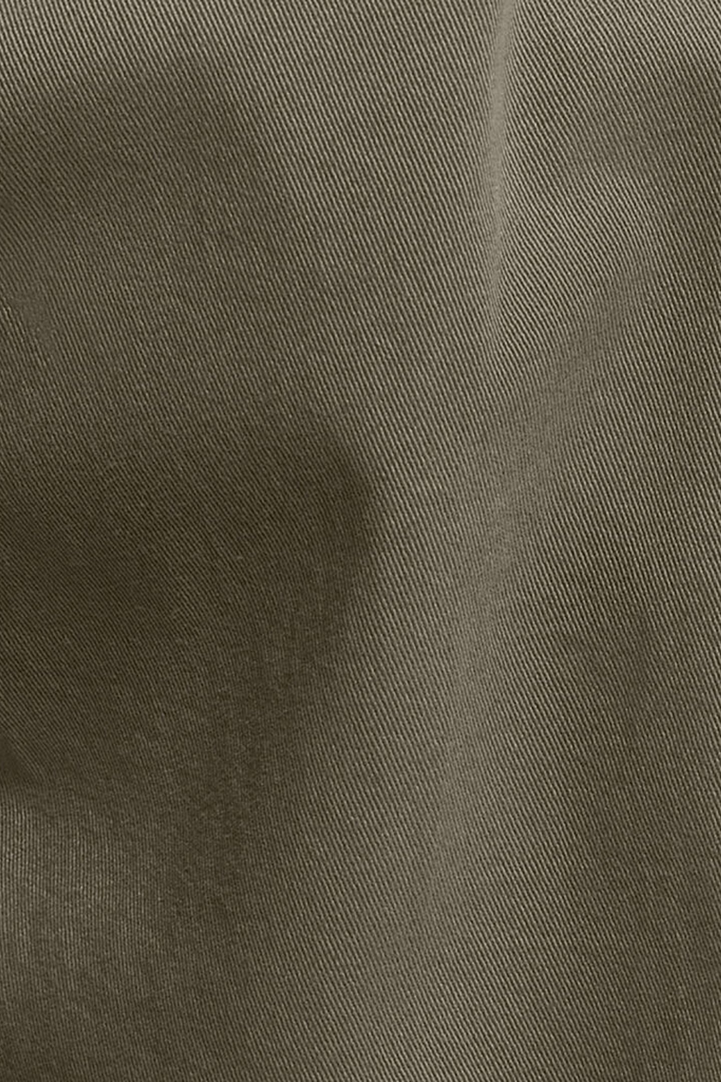 ENZYME WASH PLEATED TROUSER KHAKI ASH 6