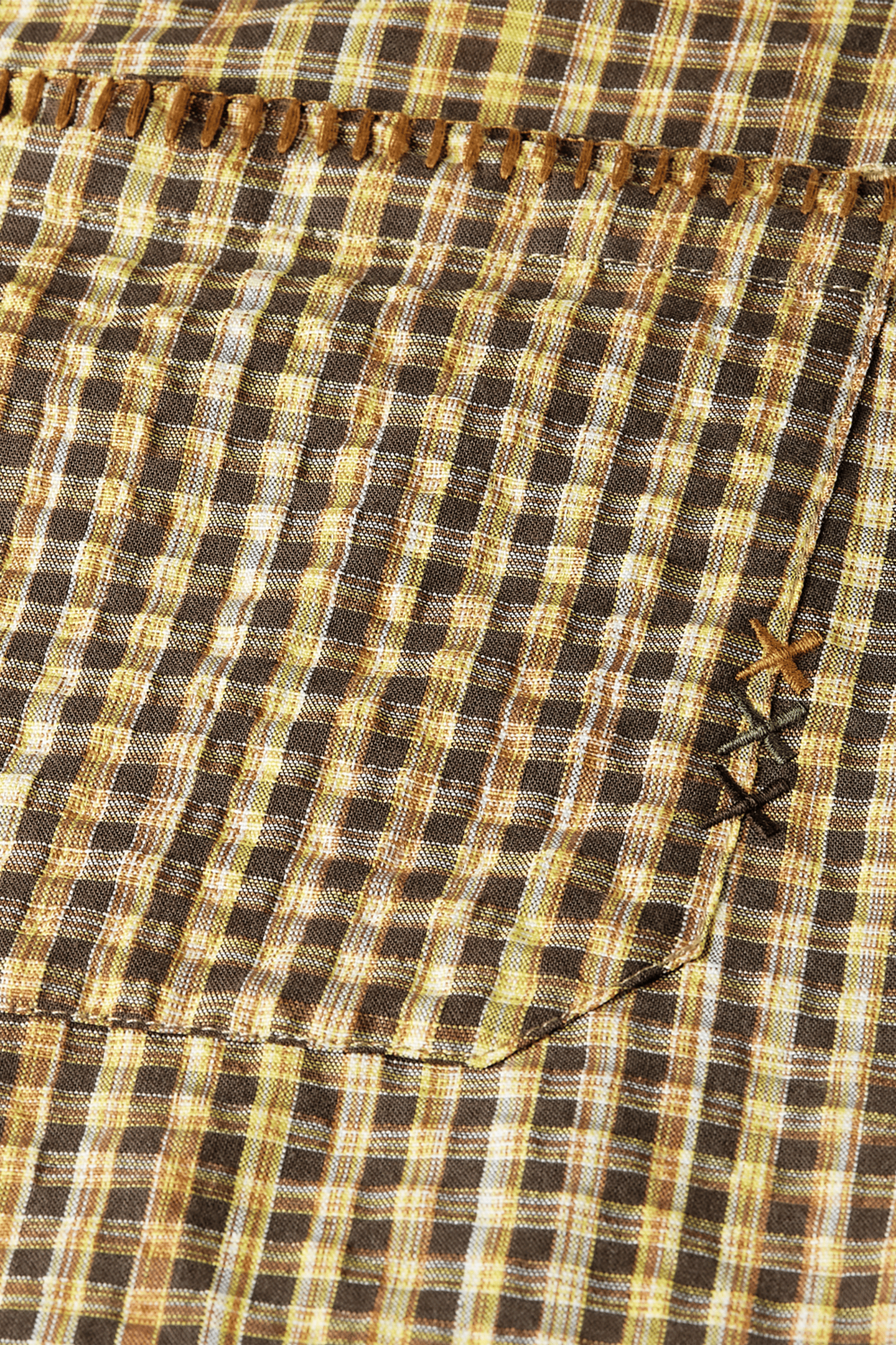 COTTON SEERSUCKER WIDEFIT BERMUDA SHORTS MEDIUM BROWN 7