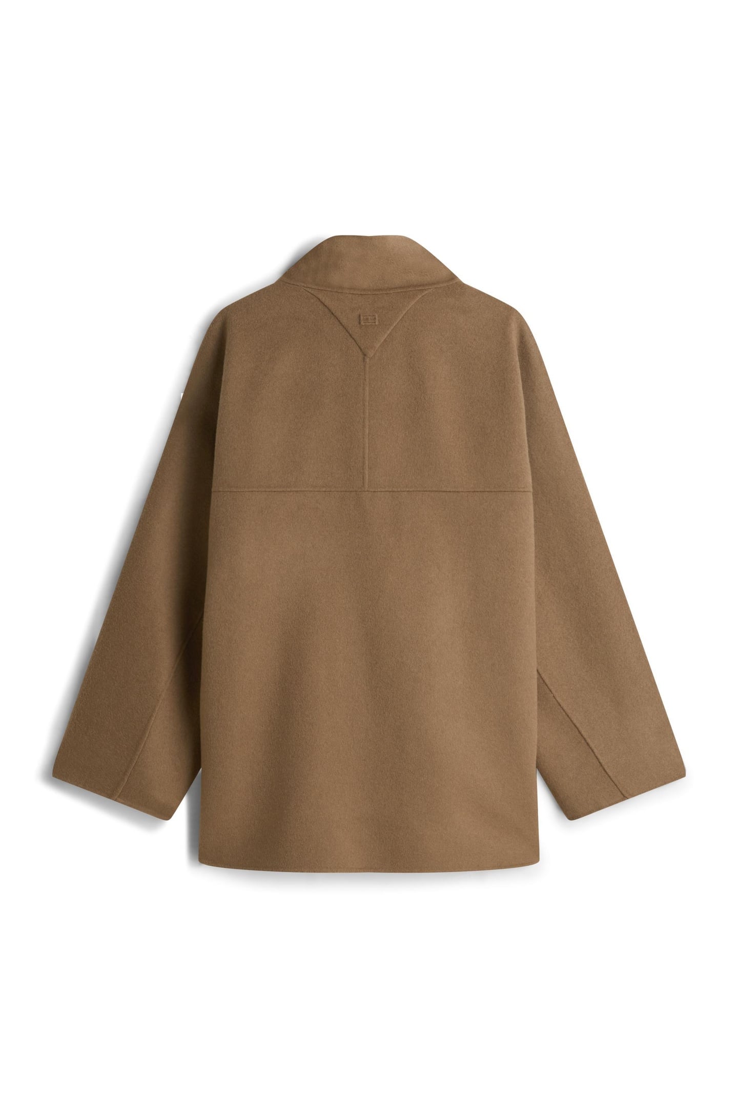 DF WOOL GB FUNNEL NECK NORDIC TAUPE 5