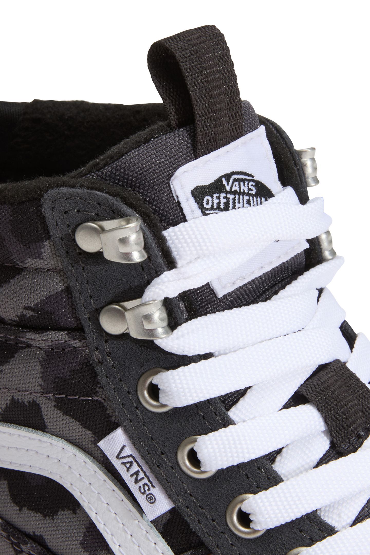 UNISEX SK8-HI WATERPROOF INSULATED MTE LEOPARD CHARCOAL GREY 7