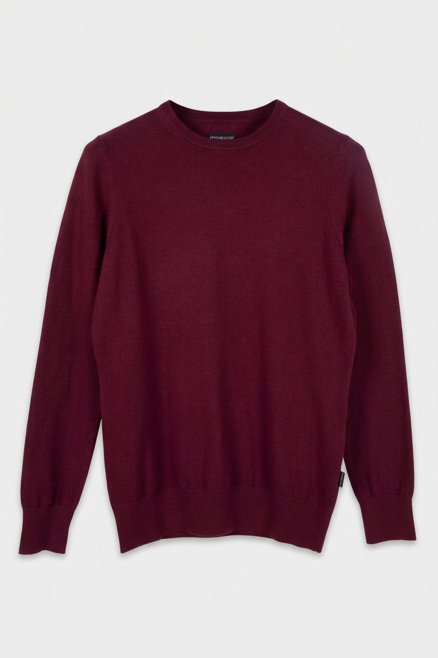 C-NECK SWEATER BURGUNDY 3