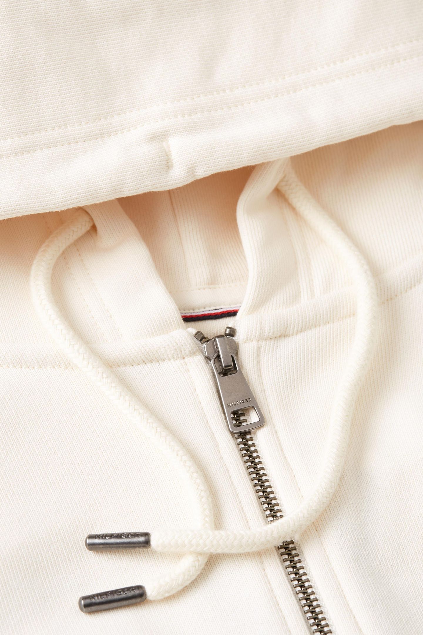 PREP ZIP THRU HOODIE IVORY PETAL 6