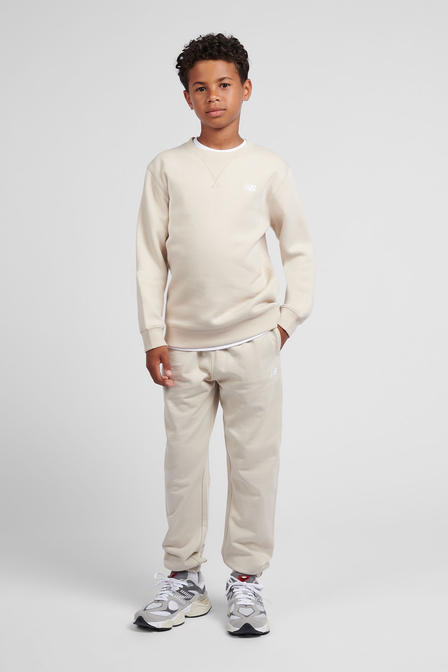 GRADE BOYS FRENCH TERRY SMALL LOGO JOGGER TIMBER 3