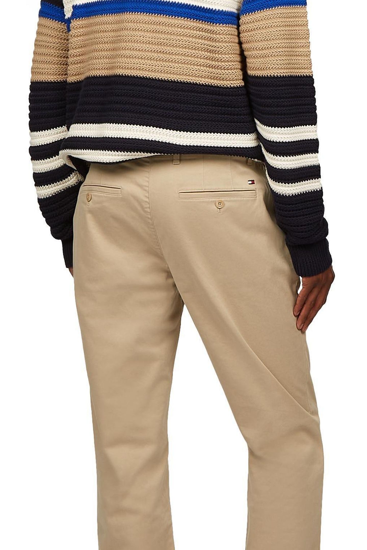 DENTON CHINO SATIN BATIQUE KHAKI 5
