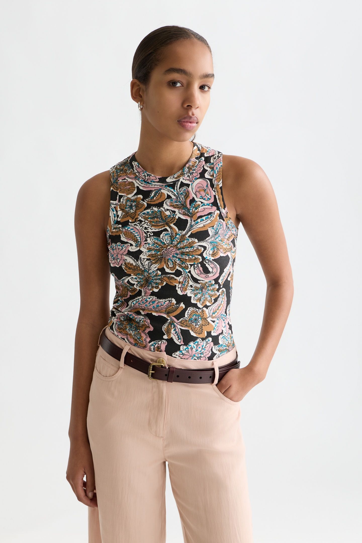 ALL OVER PRINTED TANK LUCKY BANDANA MULTI METEORITE 1