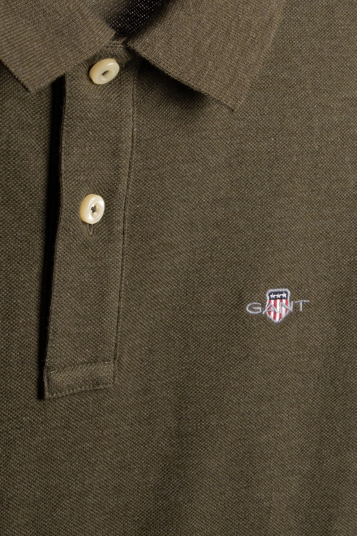 CLASSIC REGULAR POLO SHIRT KHAKI GREEN 5