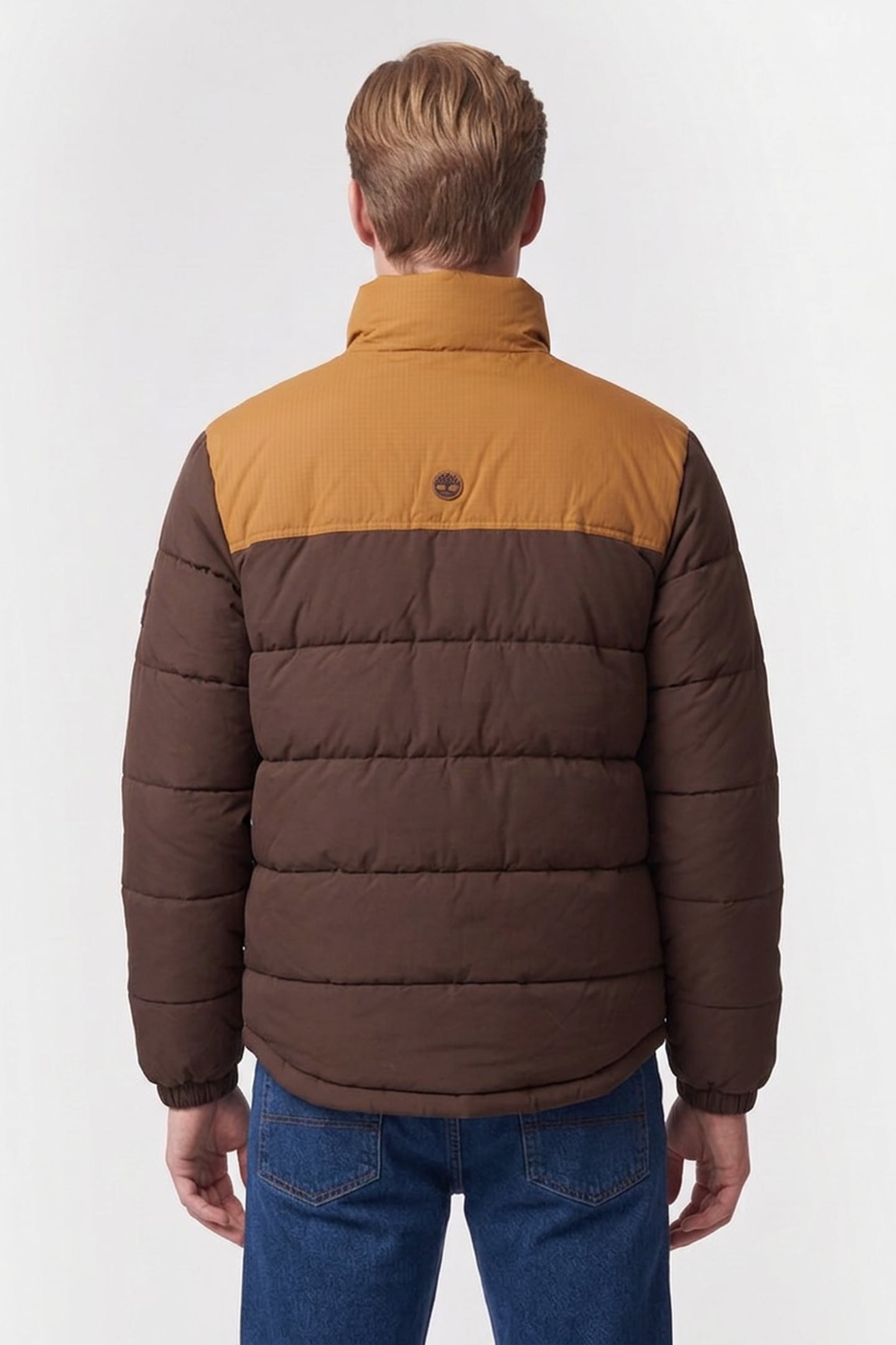 WELCH MOUNTAIN DURABLE WATER REPELLENT PUFFER JACKET BROWN 2