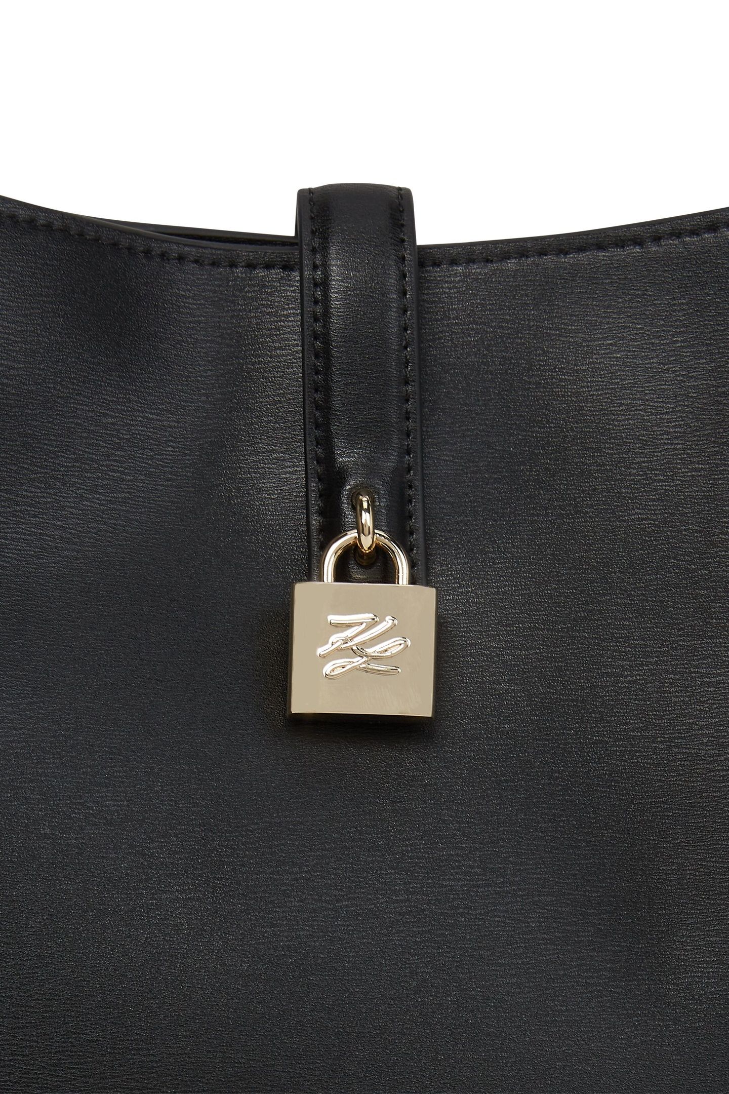 AUTOGRAPH PADLOCK HOBO BLACK/GOLD 5