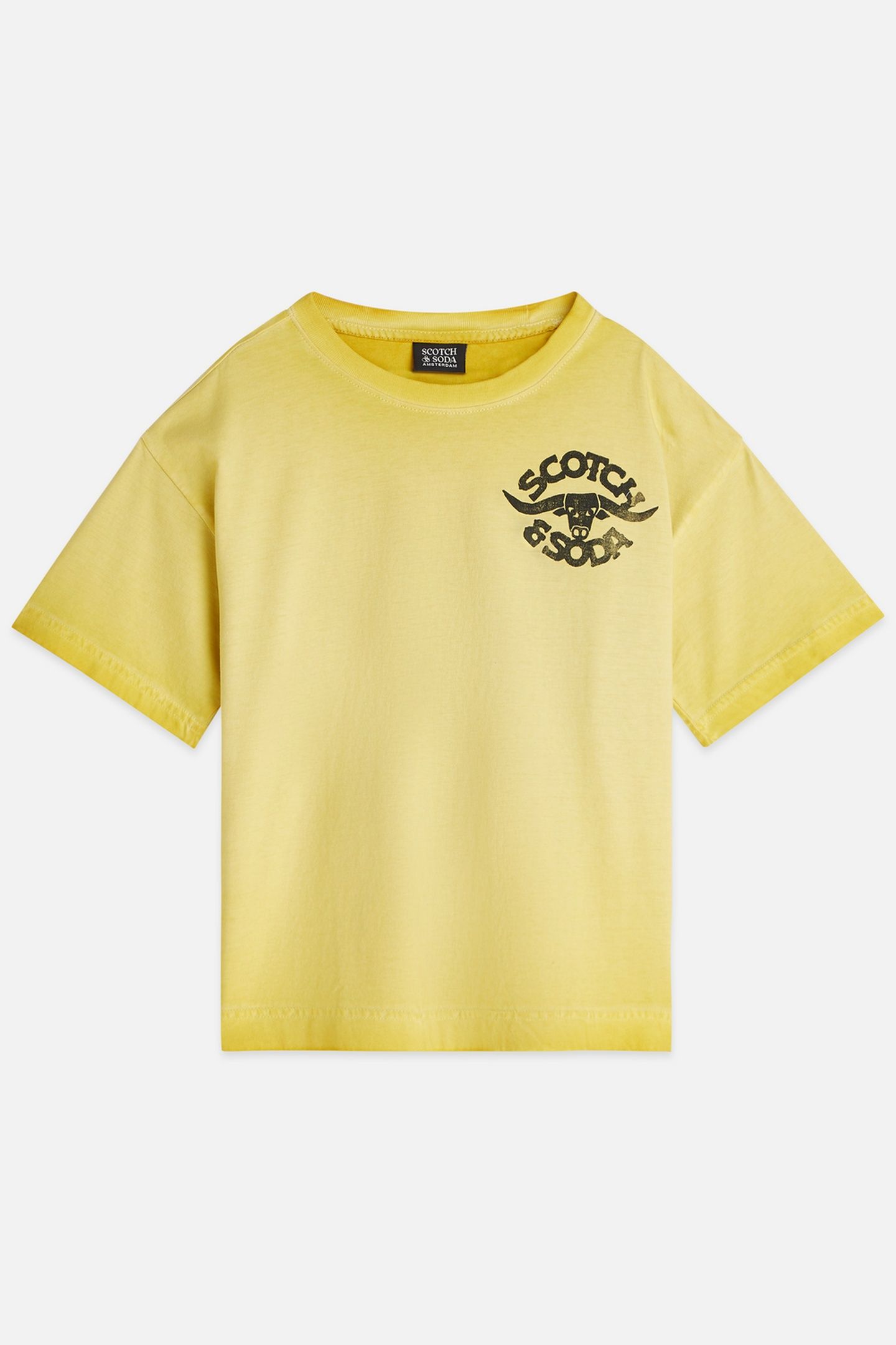 BOYS FRONT AND BACK ARTWORK LOOSEFIT GARMENTDYED TSHIRT MED 1
