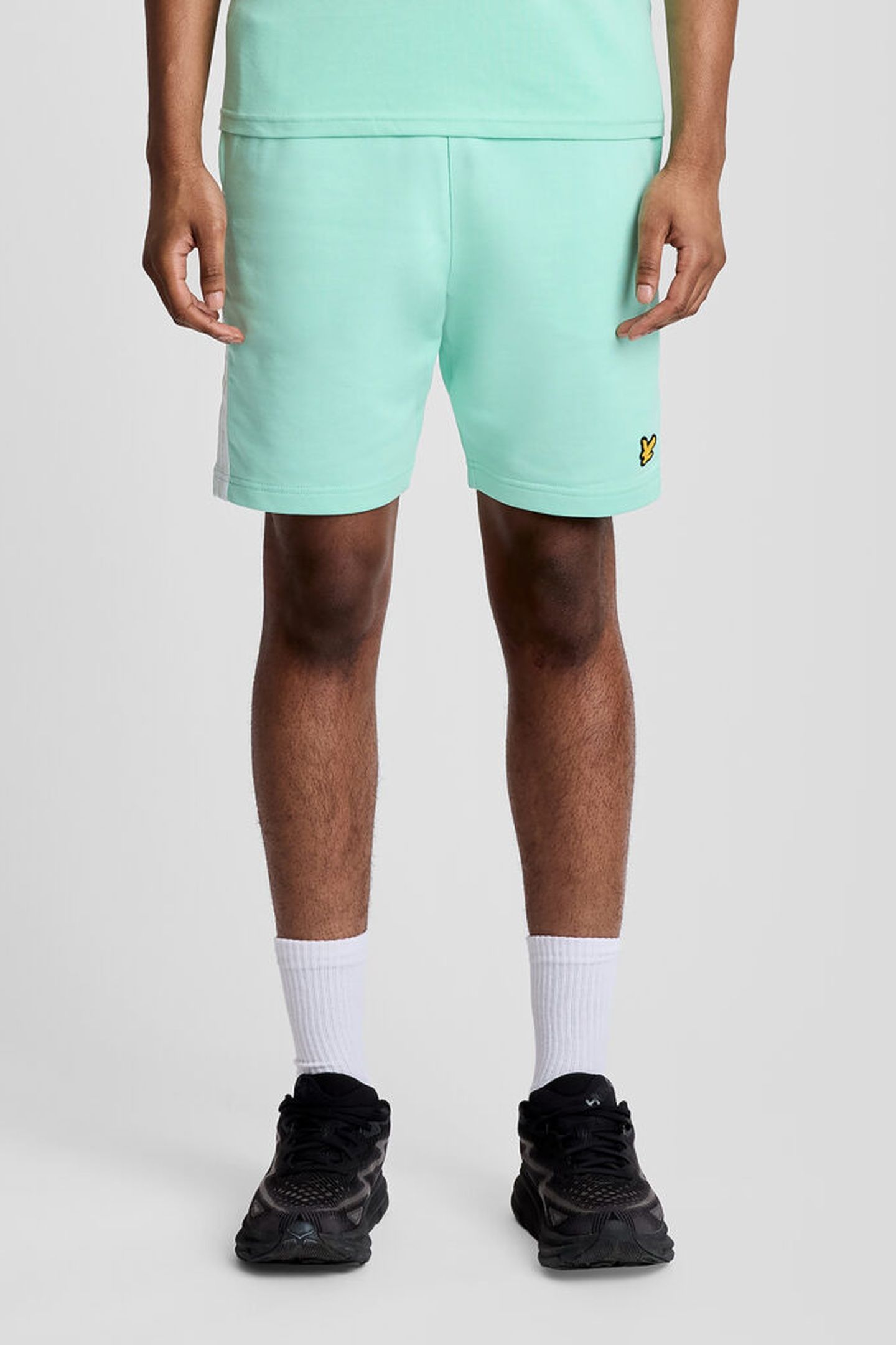 JACQUARD TAPE SHORTS COOL MINT 1