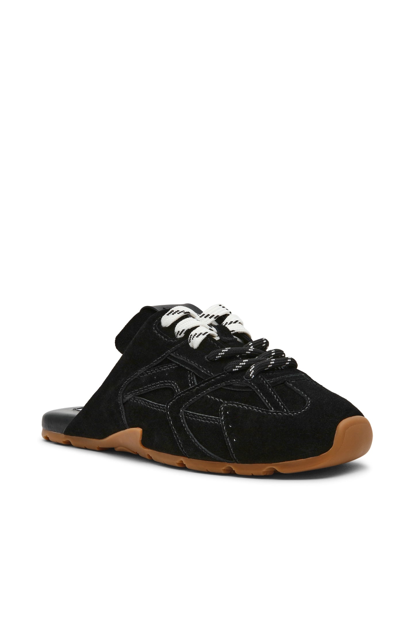 ASIEL-MULE BLACK SUEDE 2