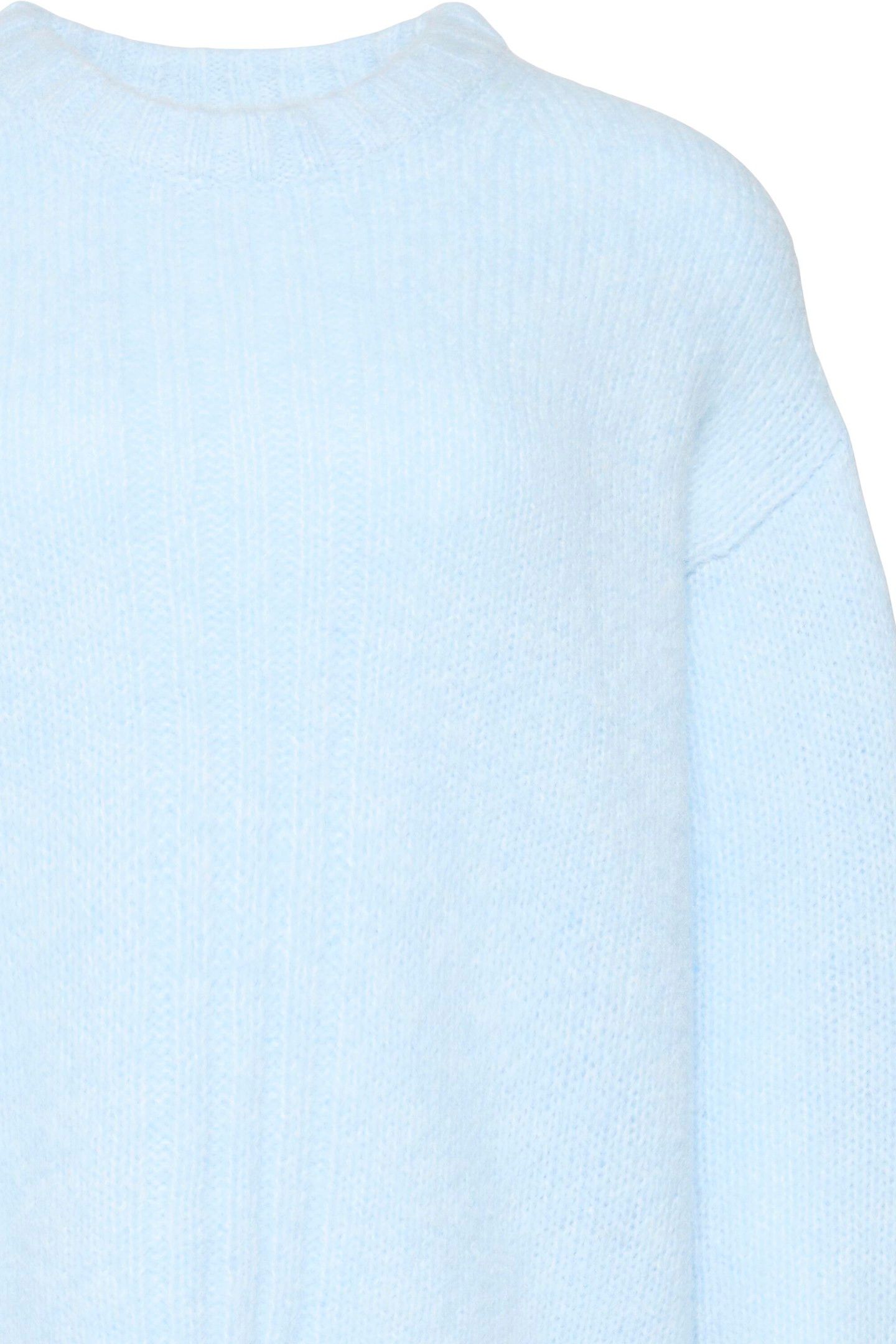 BRUSHED WOOL BLEND PULLOVER KEEPSAKE BLUE 3