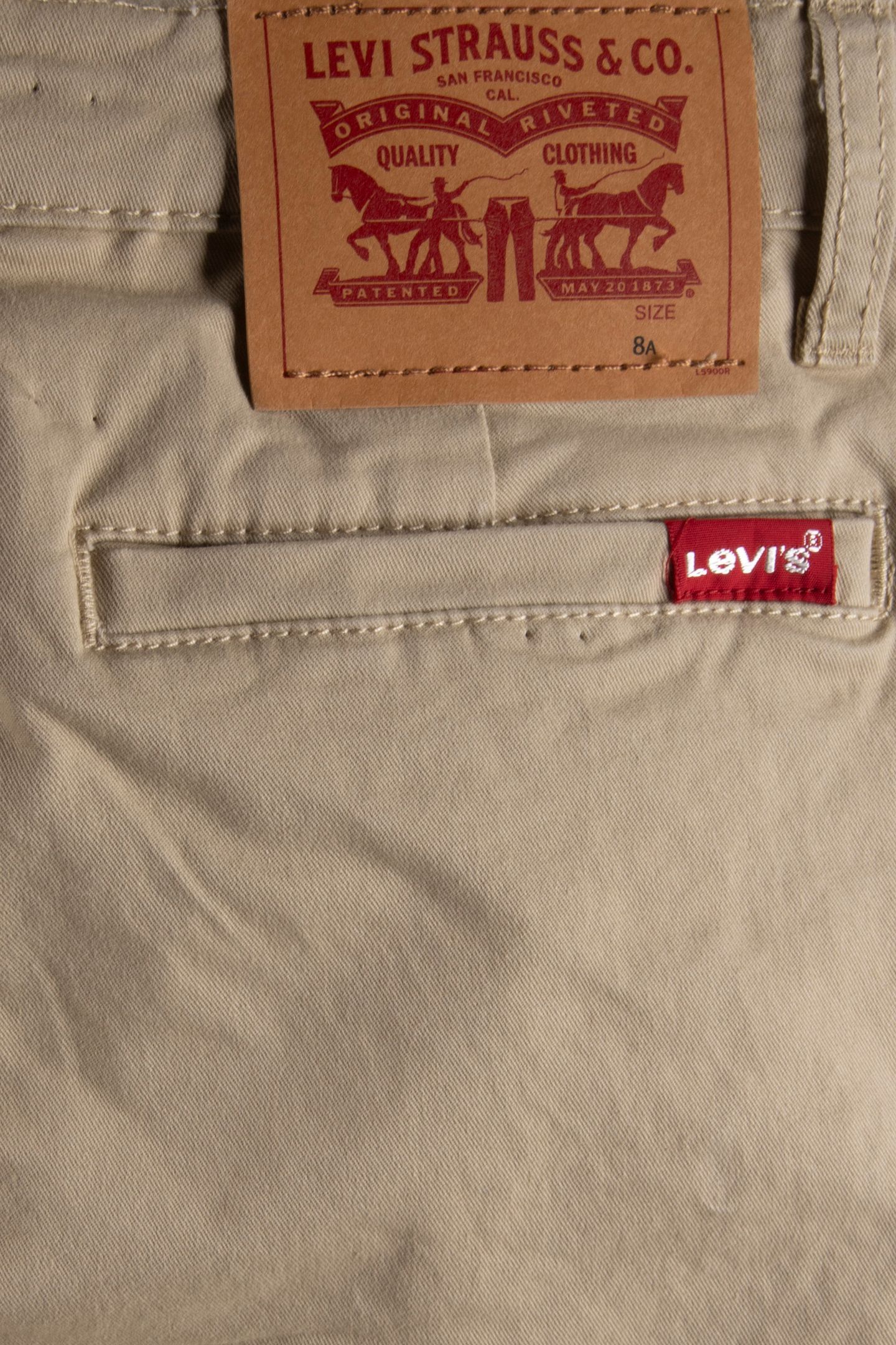 BOYS XX SKINNY CHINO PALE KHAKI 5
