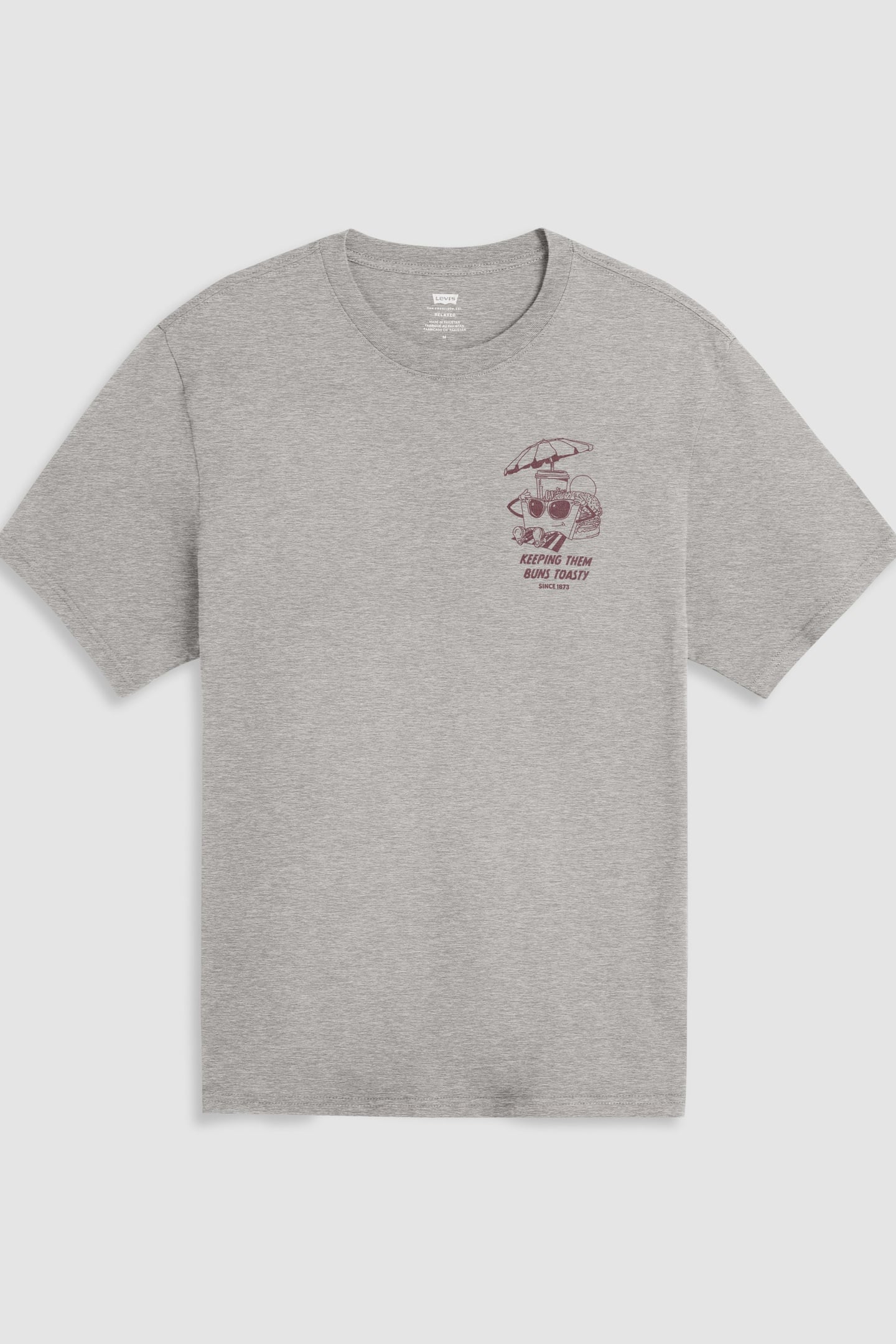 SS RELAXED FIT TEE LS FRESH MID TONE 4