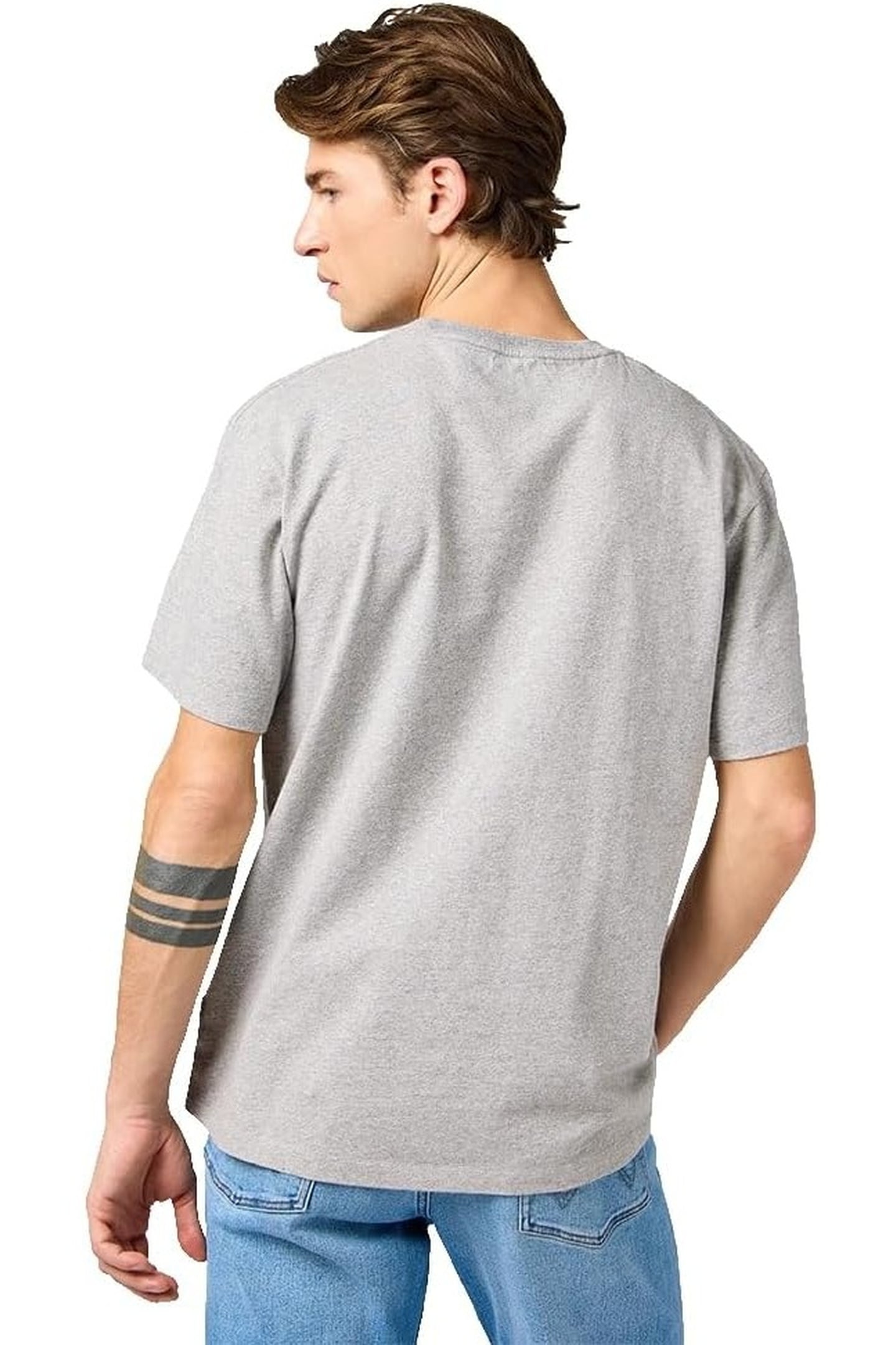 GRAPHIC TEE MID GREY MEL GREY 2