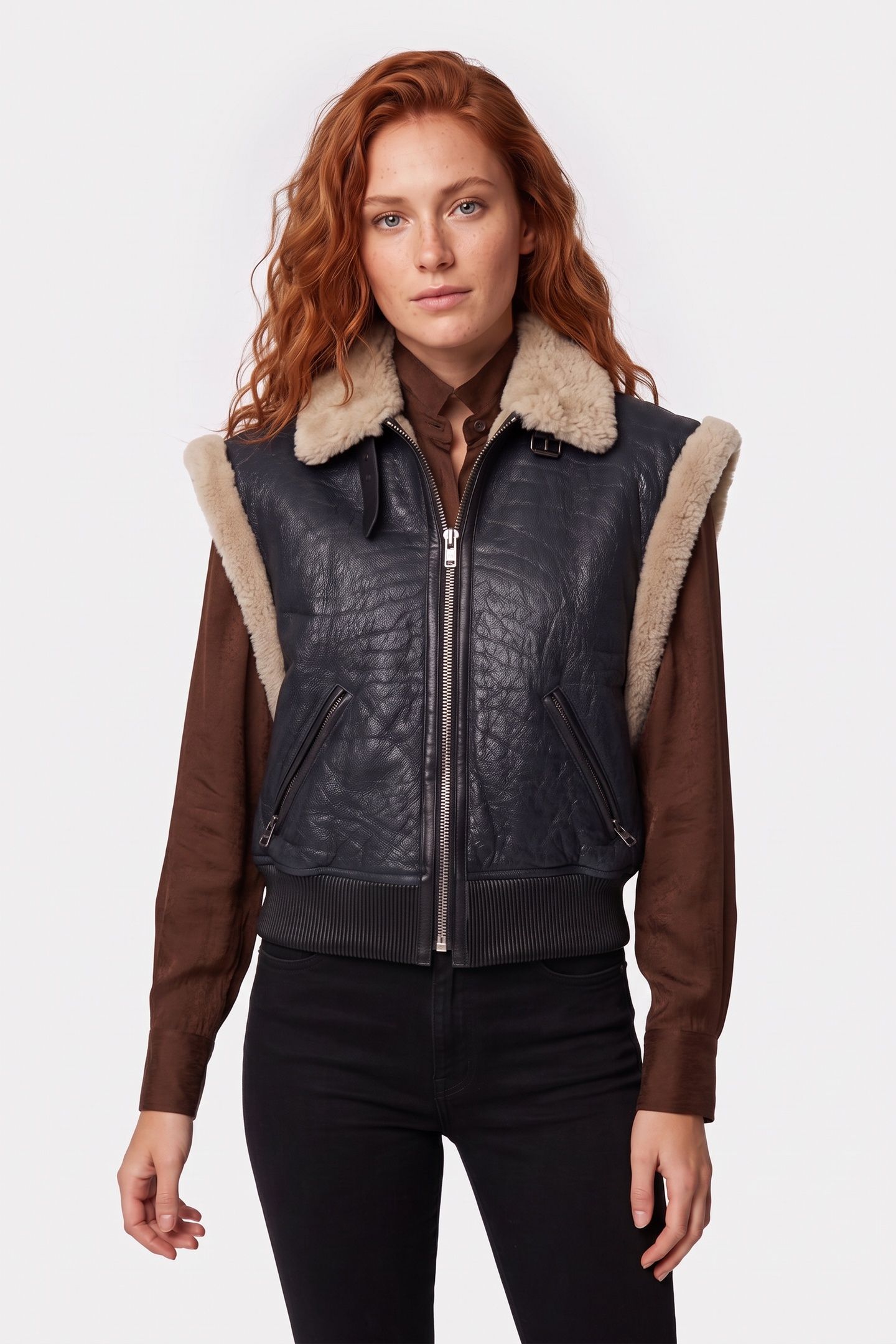 AVIEL VEST FADED BLACK 1