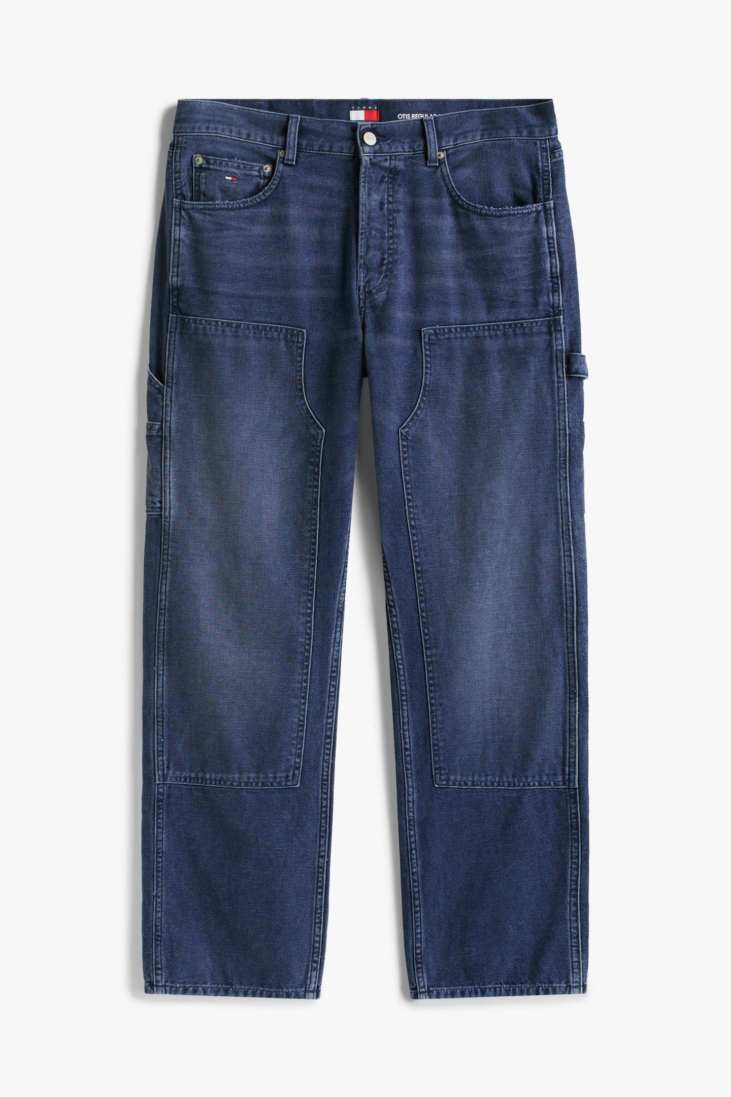 OTIS REGULAR STRAIGHT CARGO DENIM DARK 4