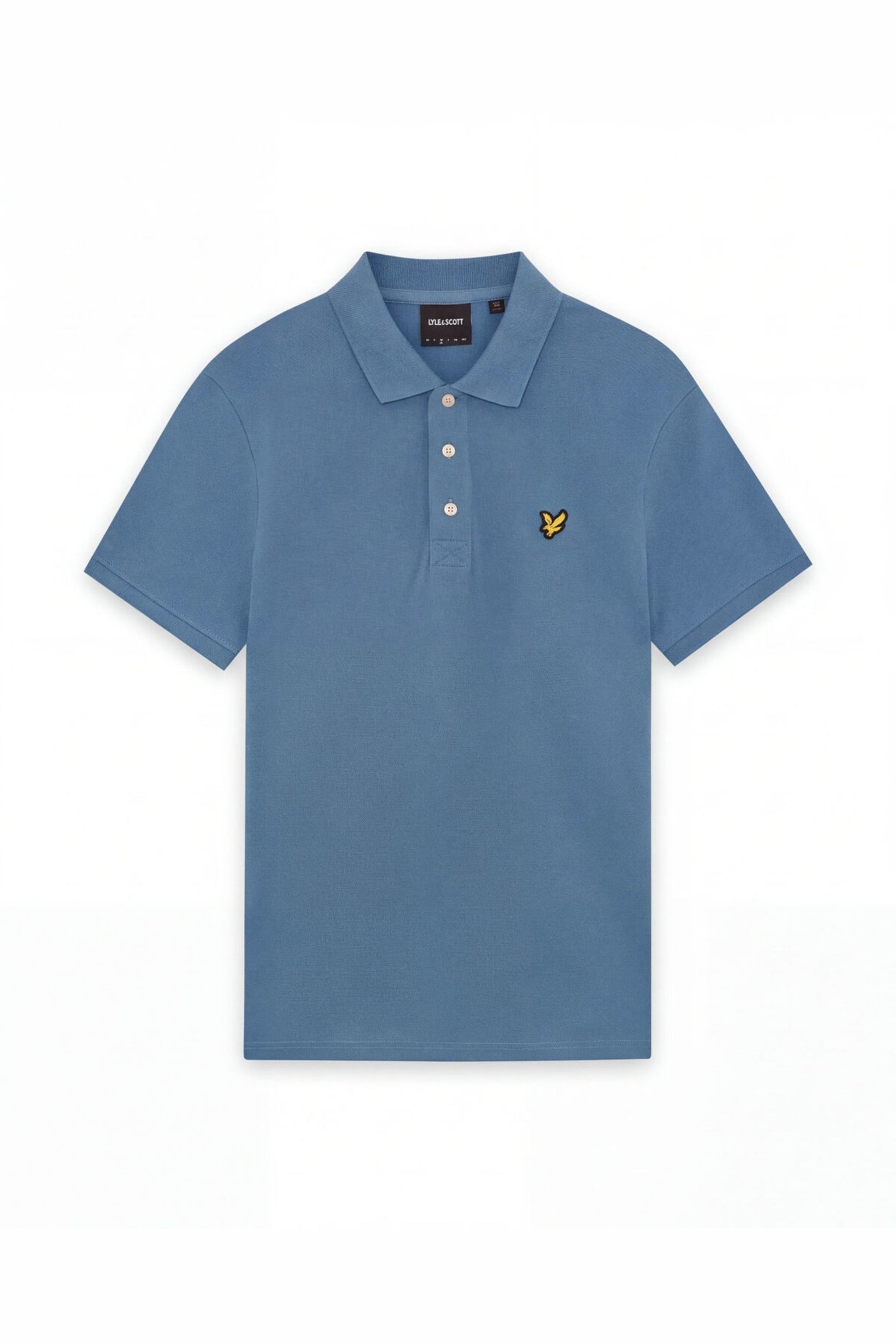 PLAIN POLO SHIRT OCEAN SKY 4