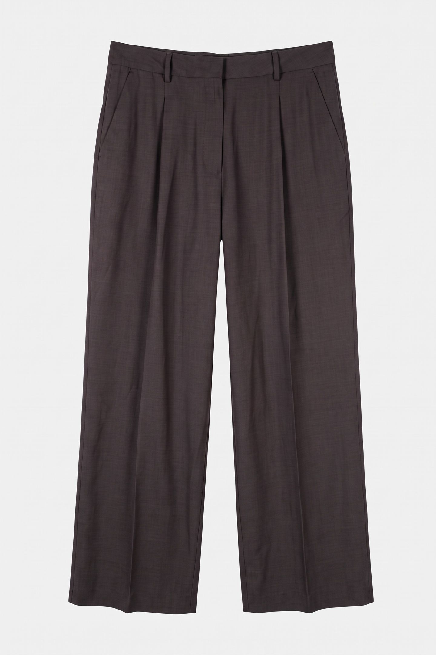 ROSE TAILORED PANT CHARCOAL MELANGE 3
