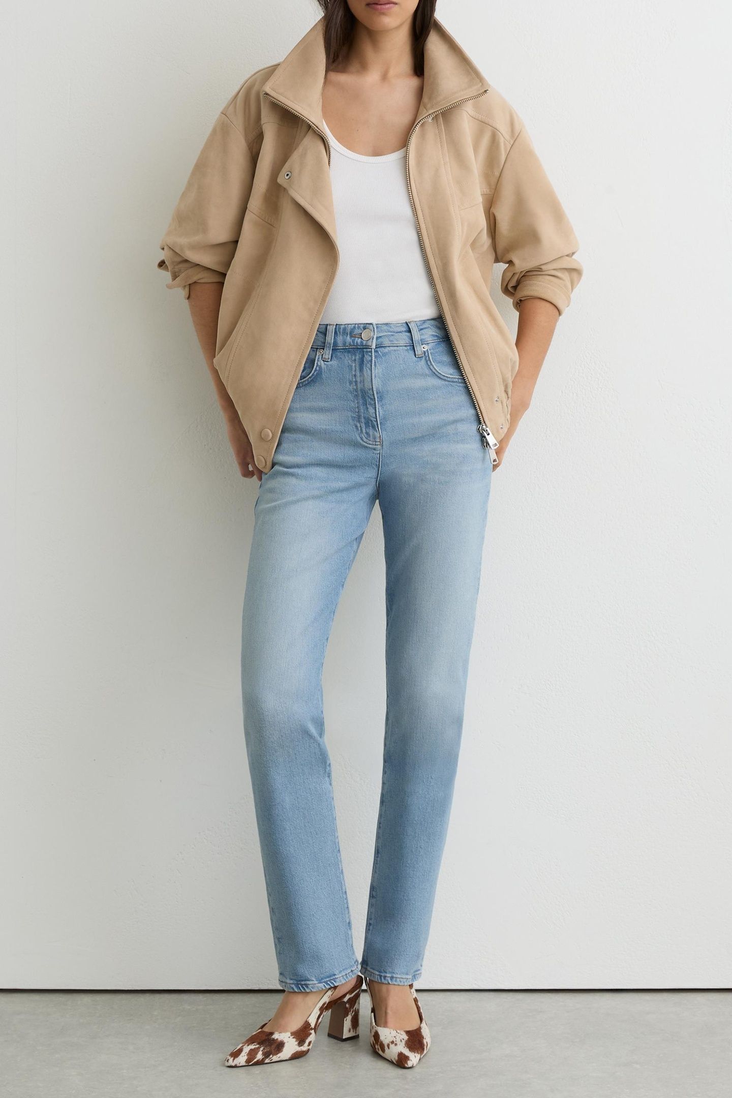 SLIM STRAIGHT JEAN LIGHT BLUE 1