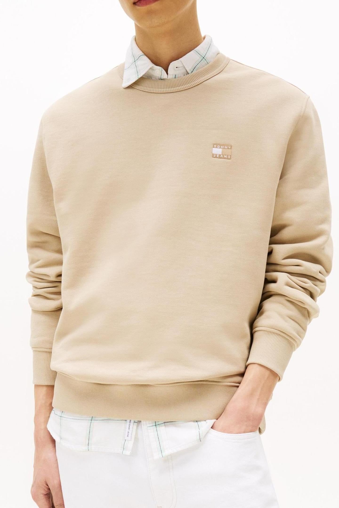 TJM REG BADGE CREW SILT TONAL 1
