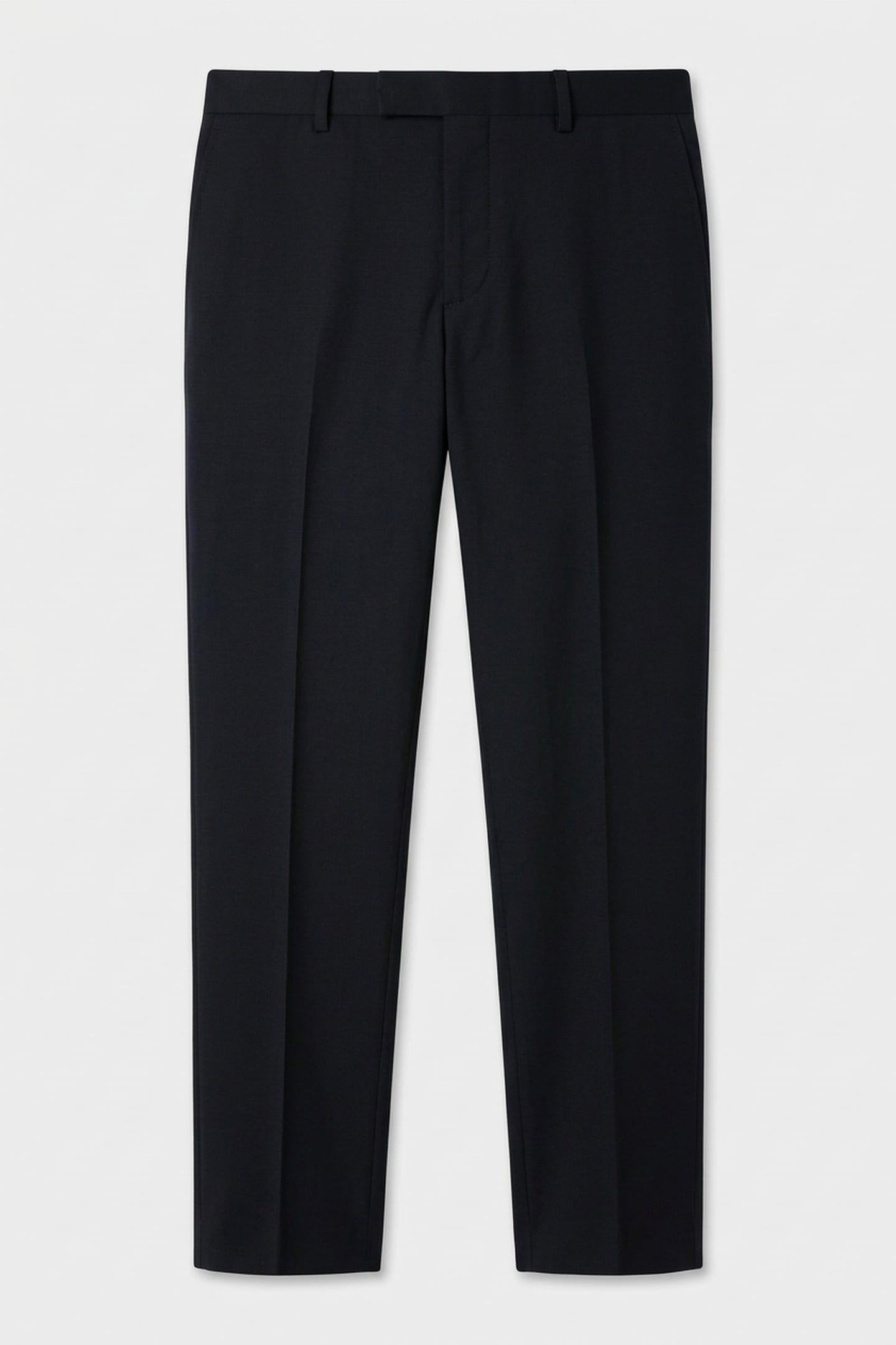 STRETCH WOOL REGULAR TROUSERS MIDNIGHT NAVY 3