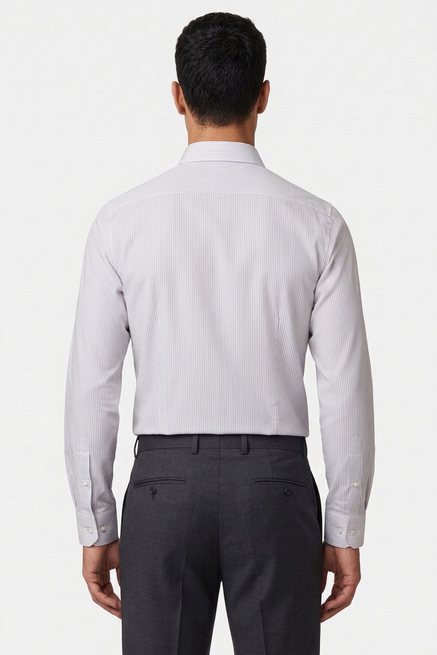 SLIM MID TWILL SHIRT FOREST 2