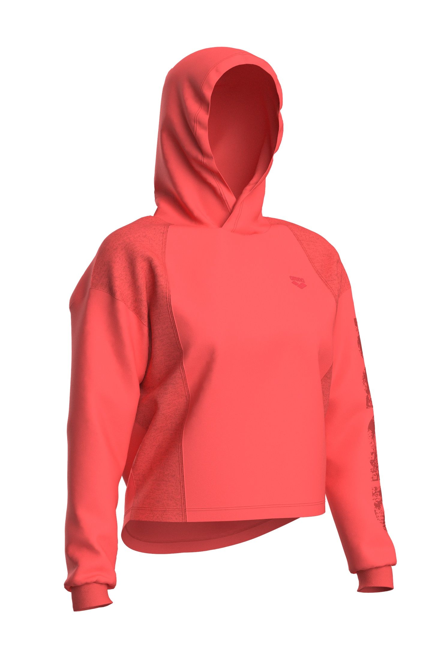TEAM ESSENTIAL SWEAT SHIRT CALYPSO CORAL 2