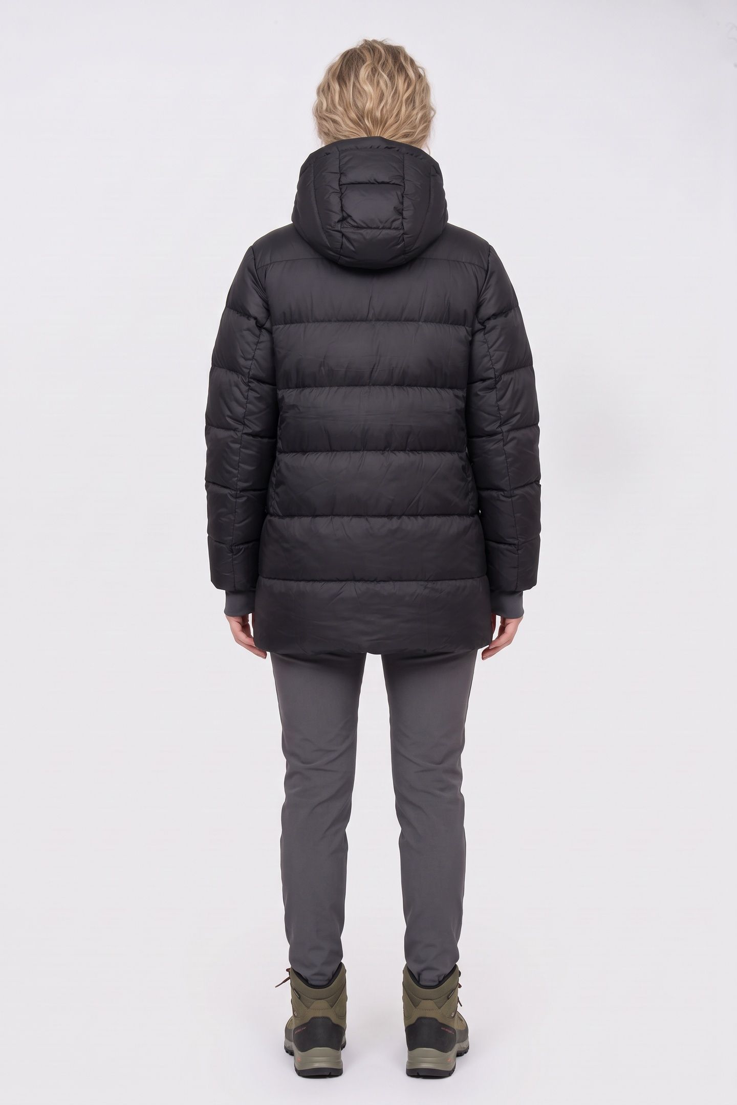 MAGMA EXTREME DOWN JACKET W/HOOD UNISEX BLACK 4