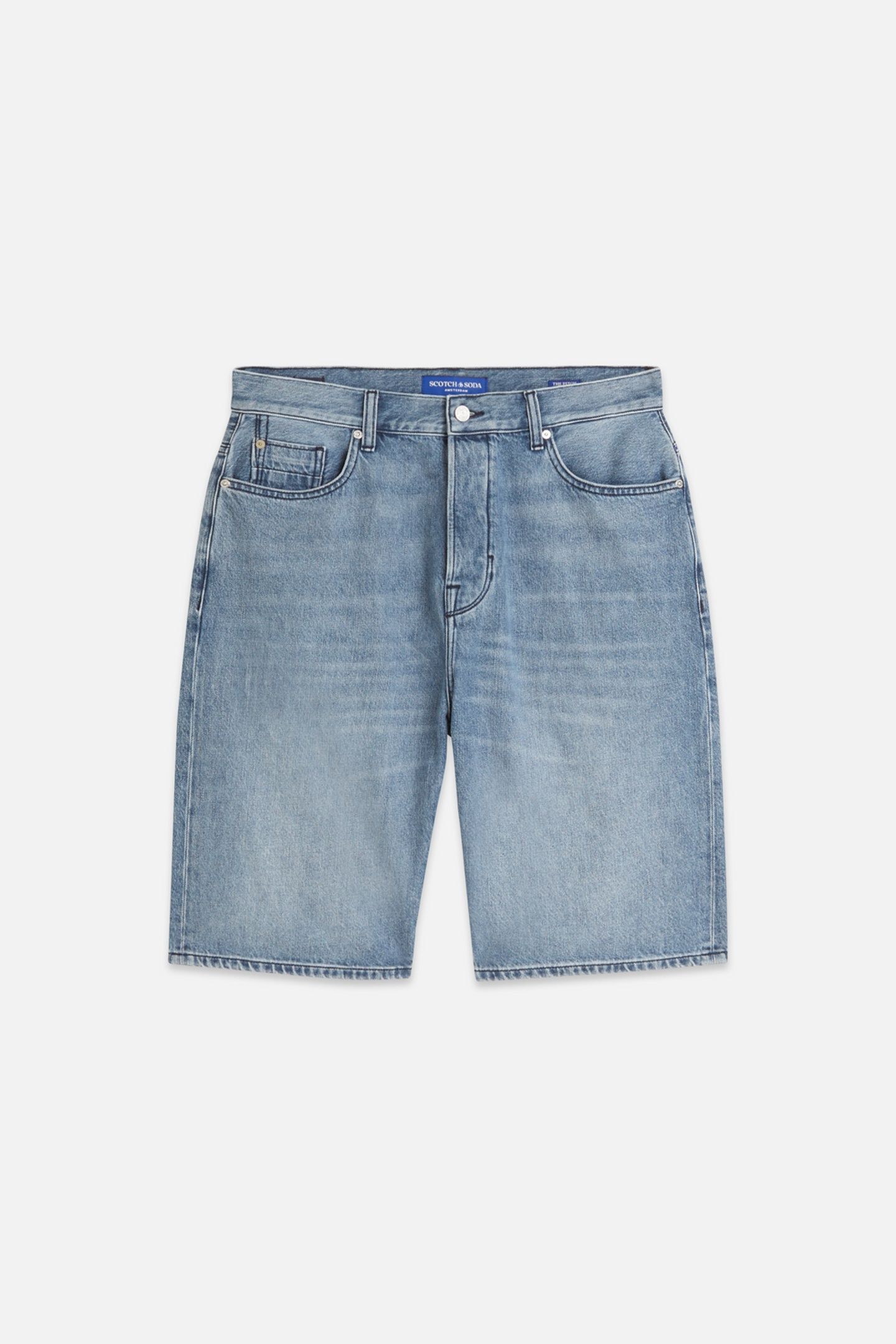 THE PITCH LOOSEFIT JEANS SHORT NAVY 1