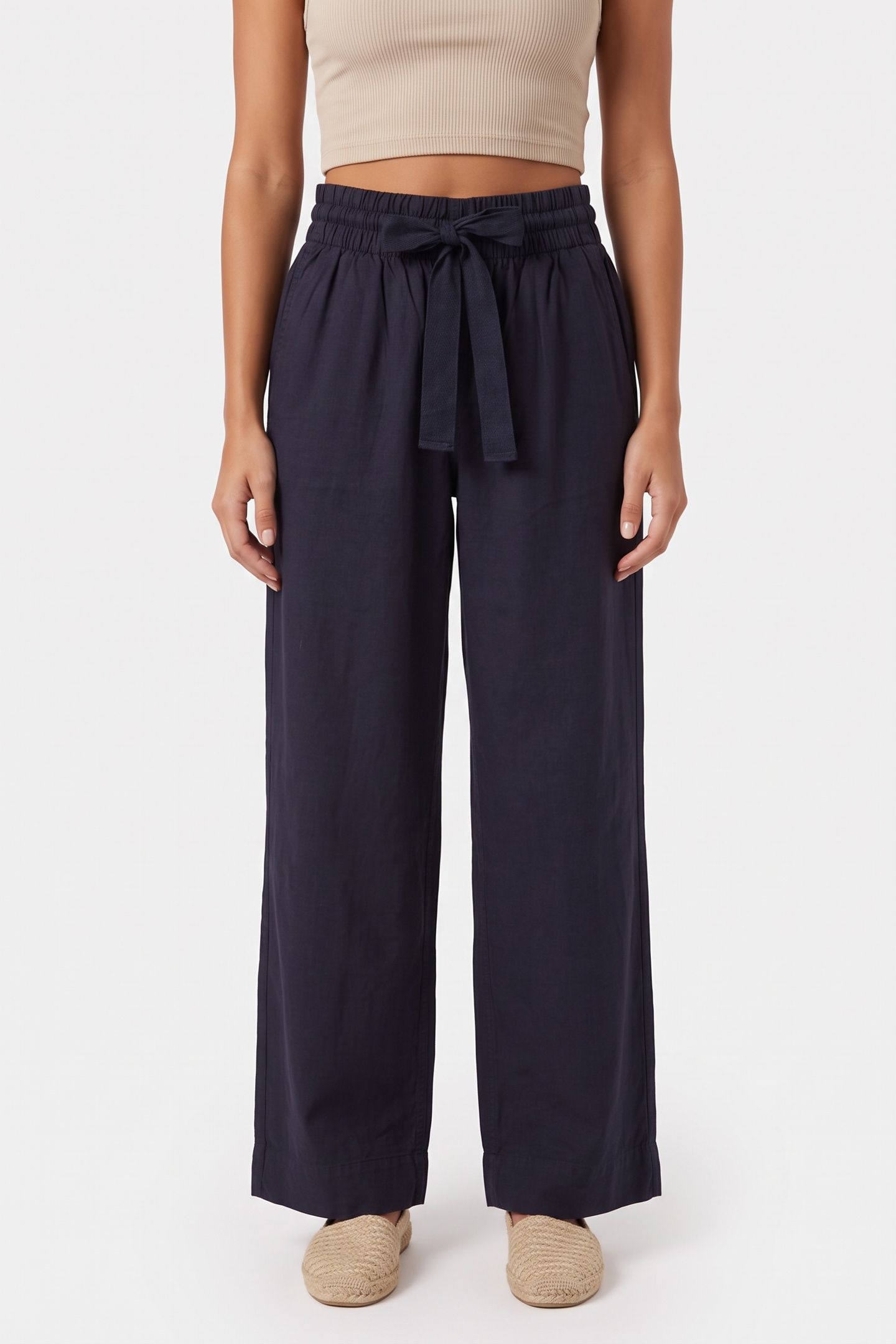 TIE TROUSER MIDNIGHT BLUE 1