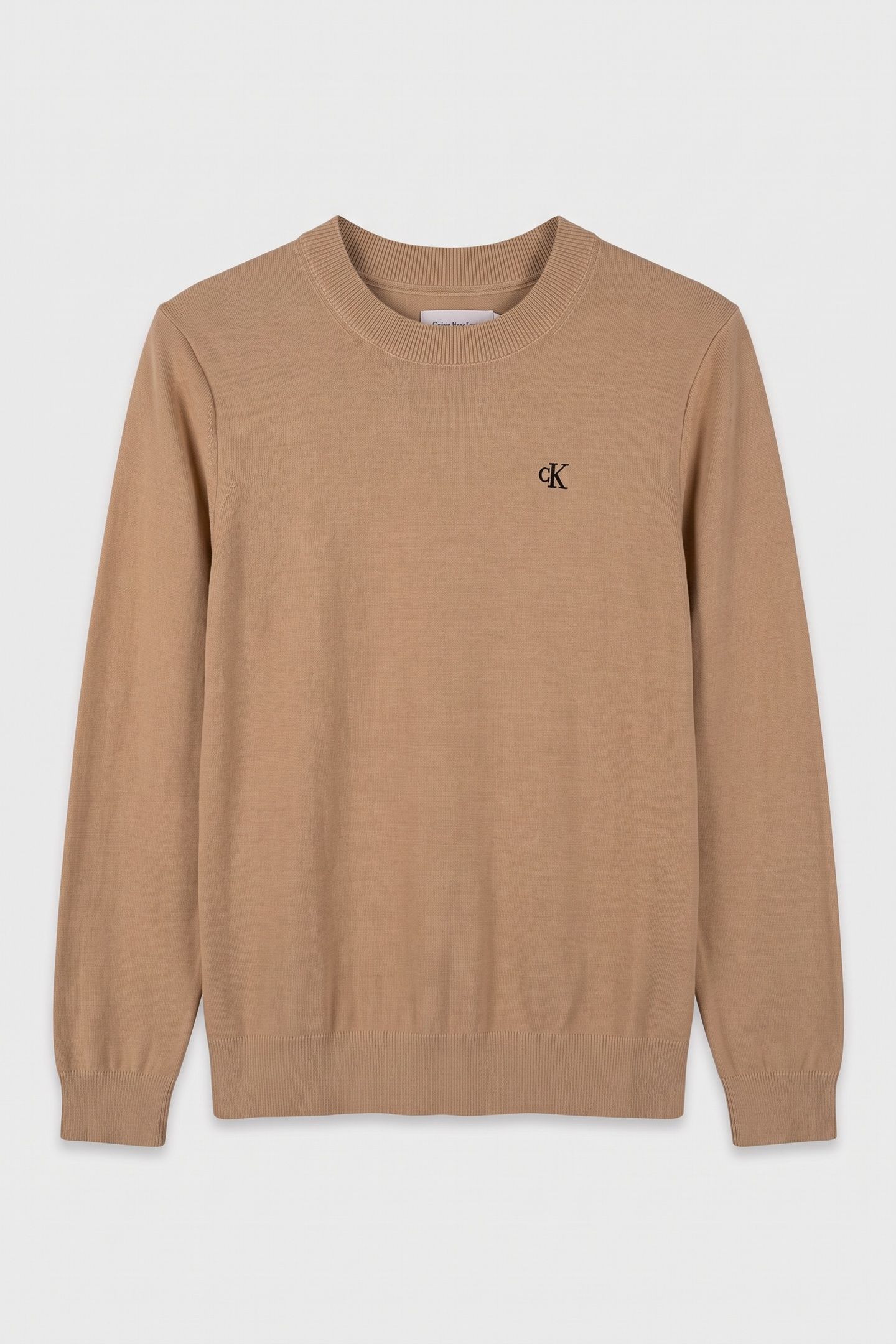 BOYS BASIC SWEATER SANDY BEIGE 2