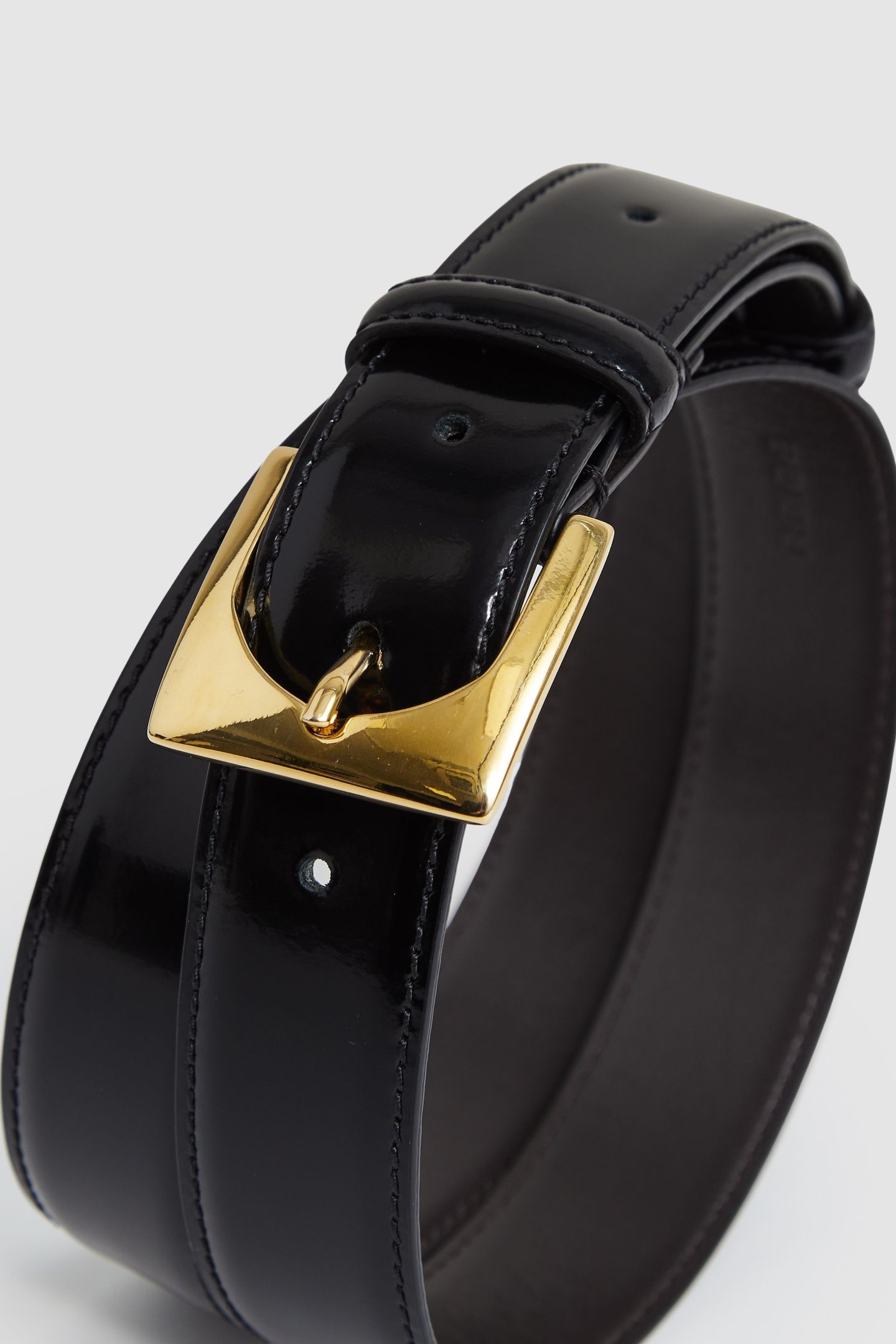 HARDWARE BUCKLE BELT BLACK 2