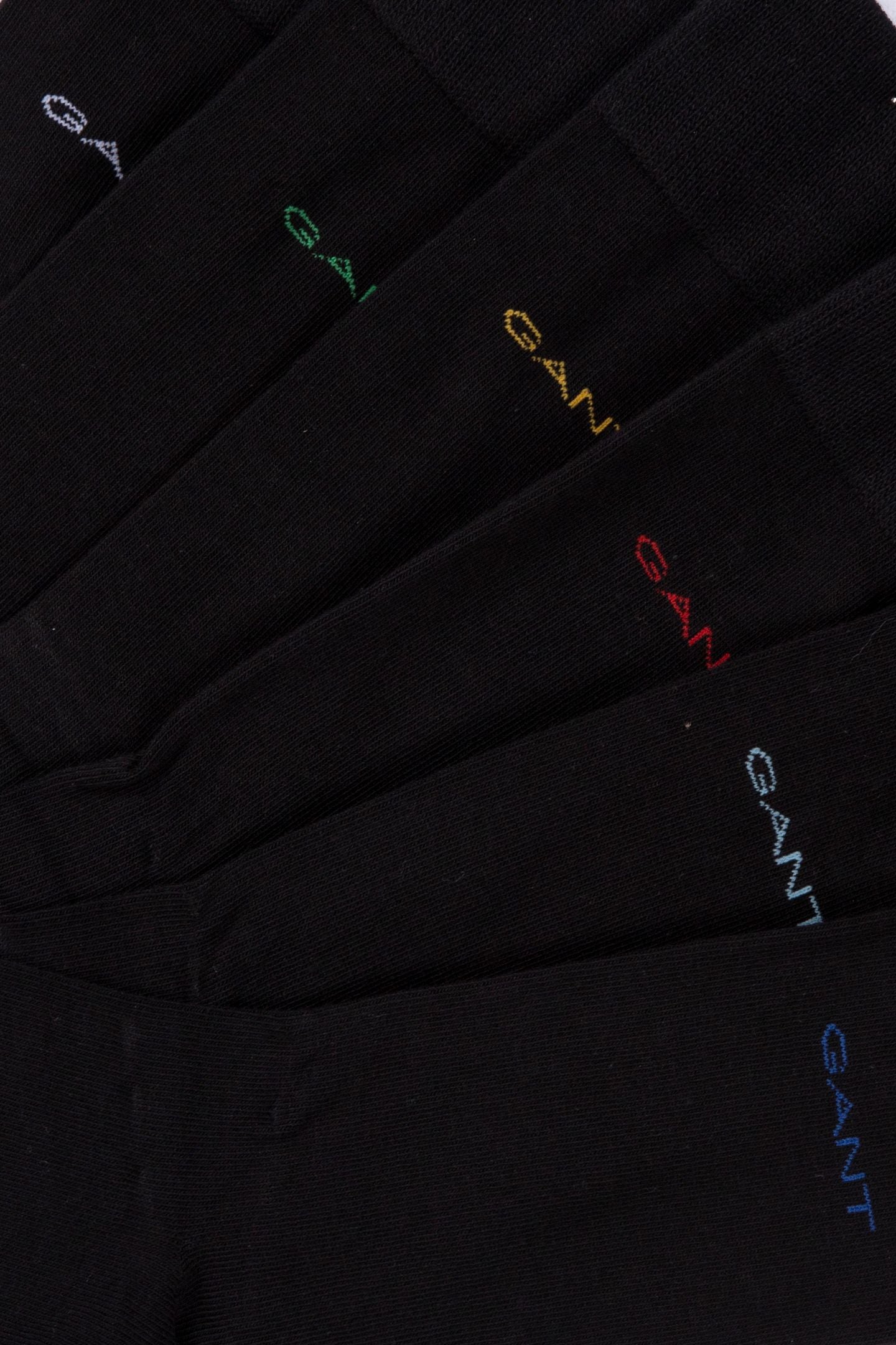 SOFT COTTON SOCKS 6-PACK BLACK 5