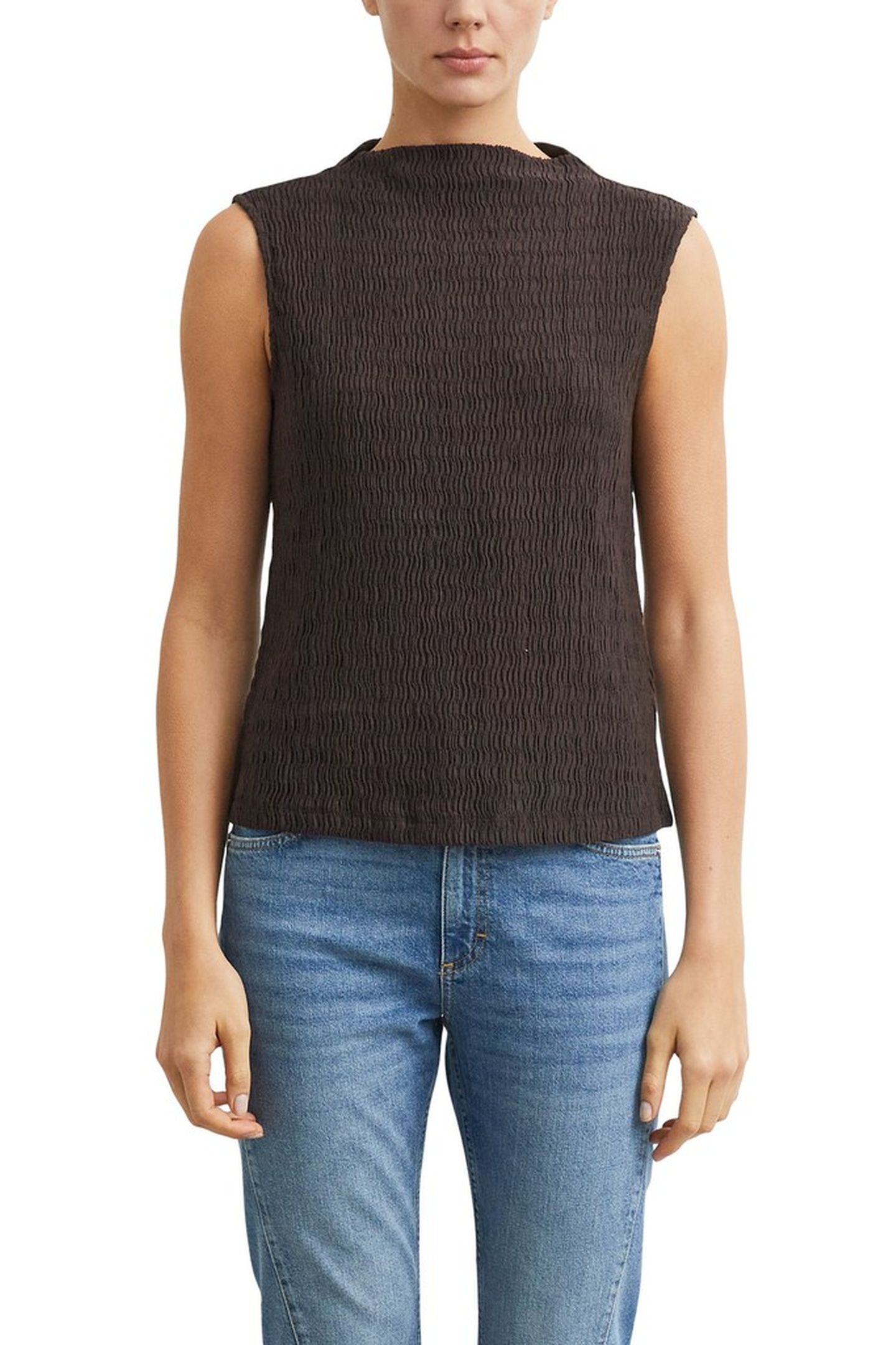 COMMA T-SHIRTS BROWN 1