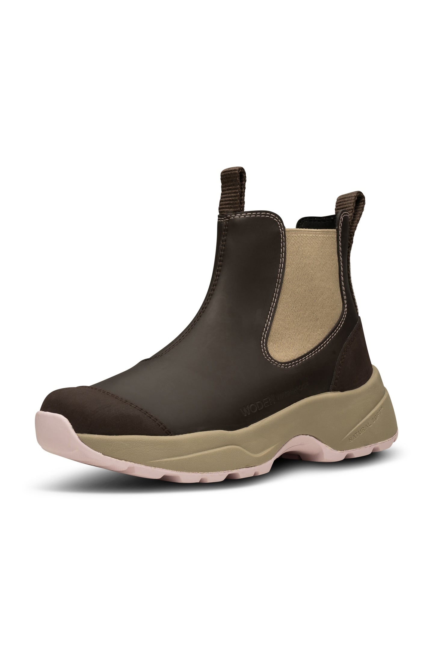 SIRI WATERPROOF CHOCOLATE/LIGHT LILAC 2