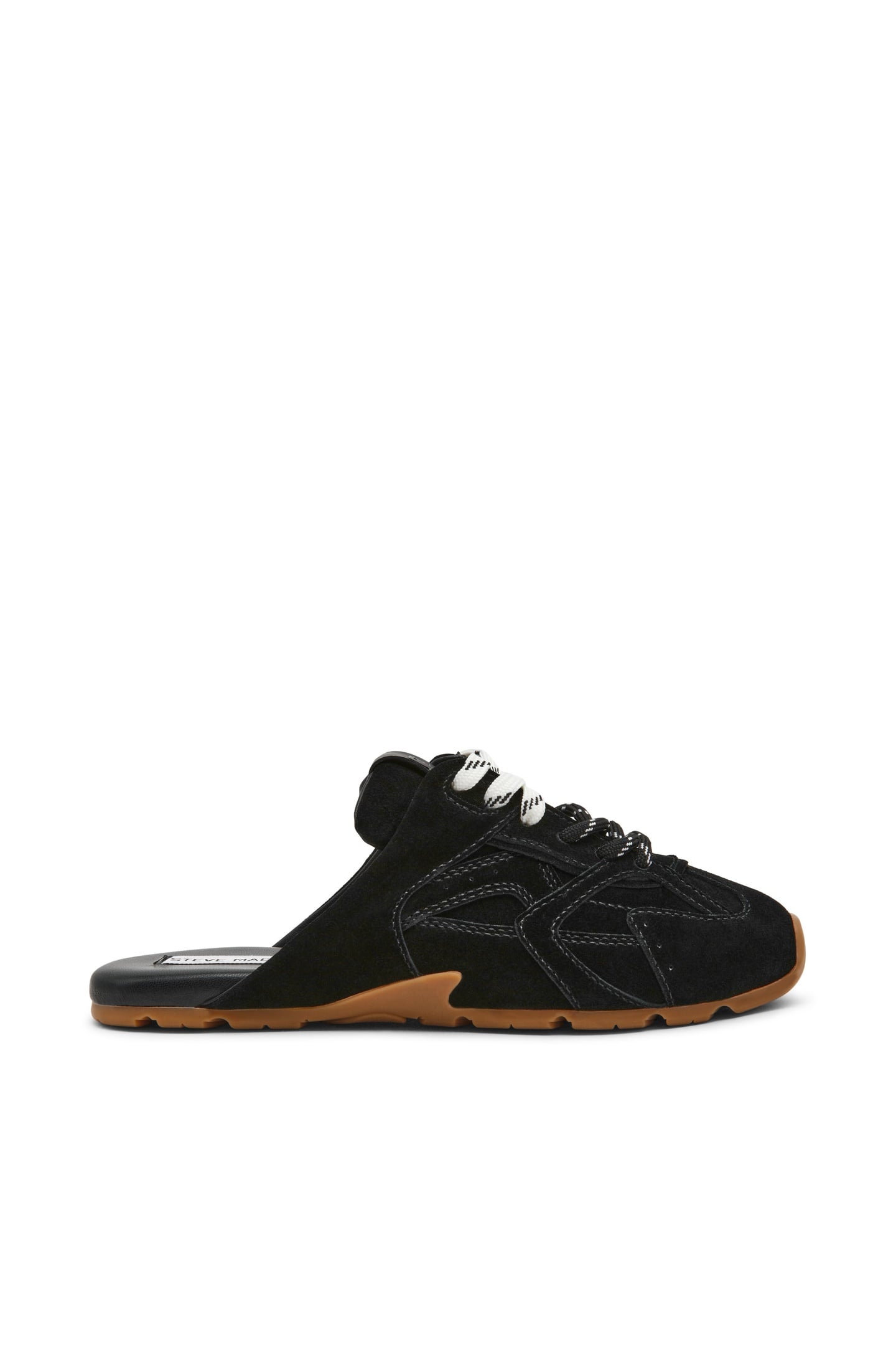 ASIEL-MULE BLACK SUEDE 1