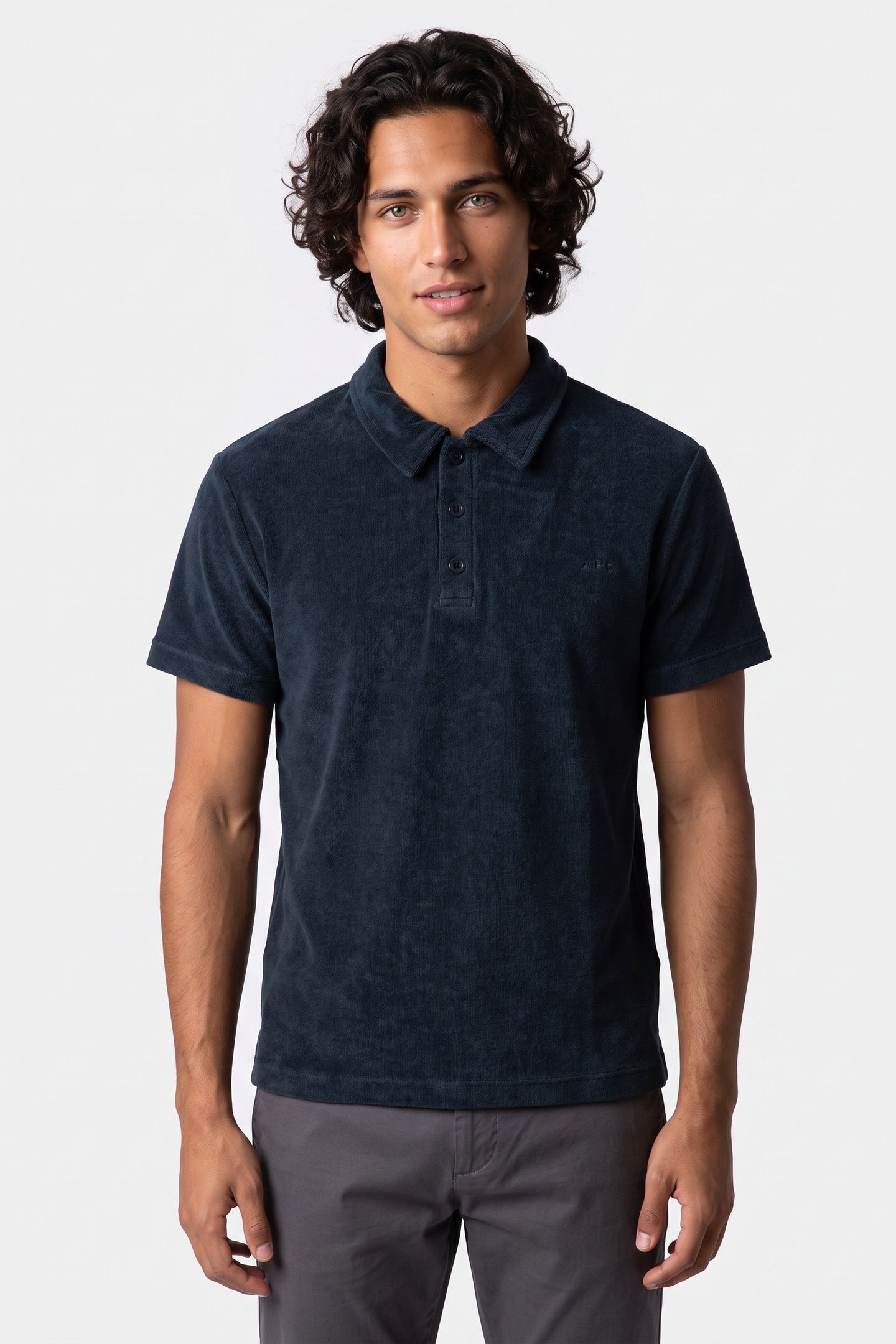 UNISEX POLO SHORT SLEEVE DARK NAVY 2