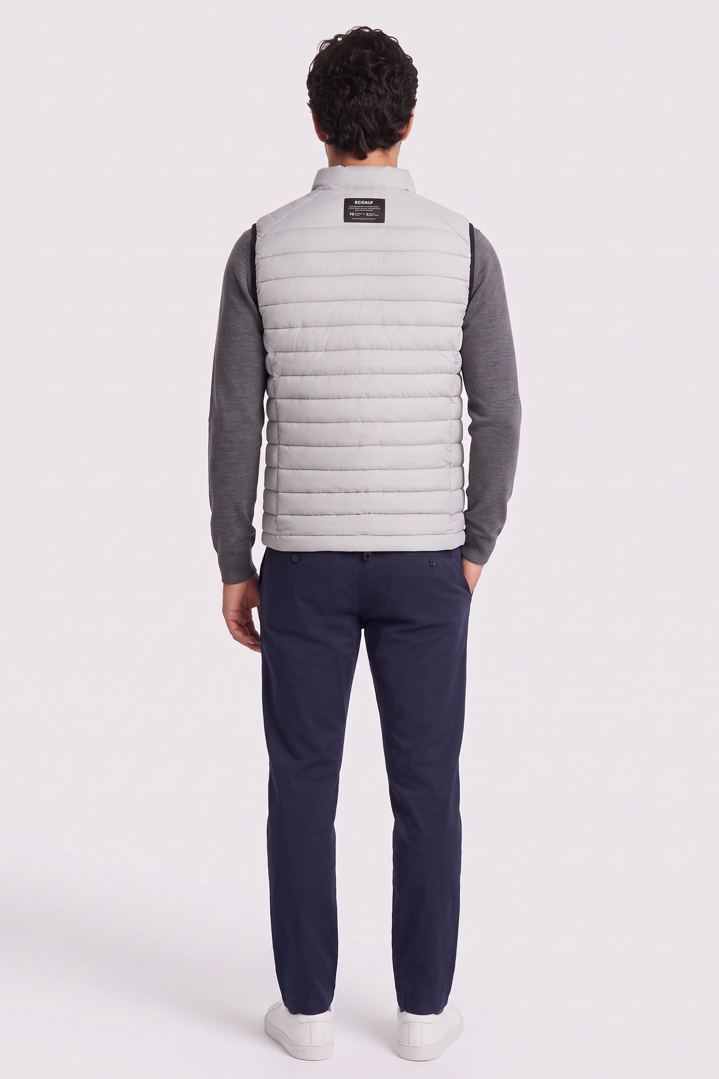 CARDIFFALF VEST LIGHT GREY 2