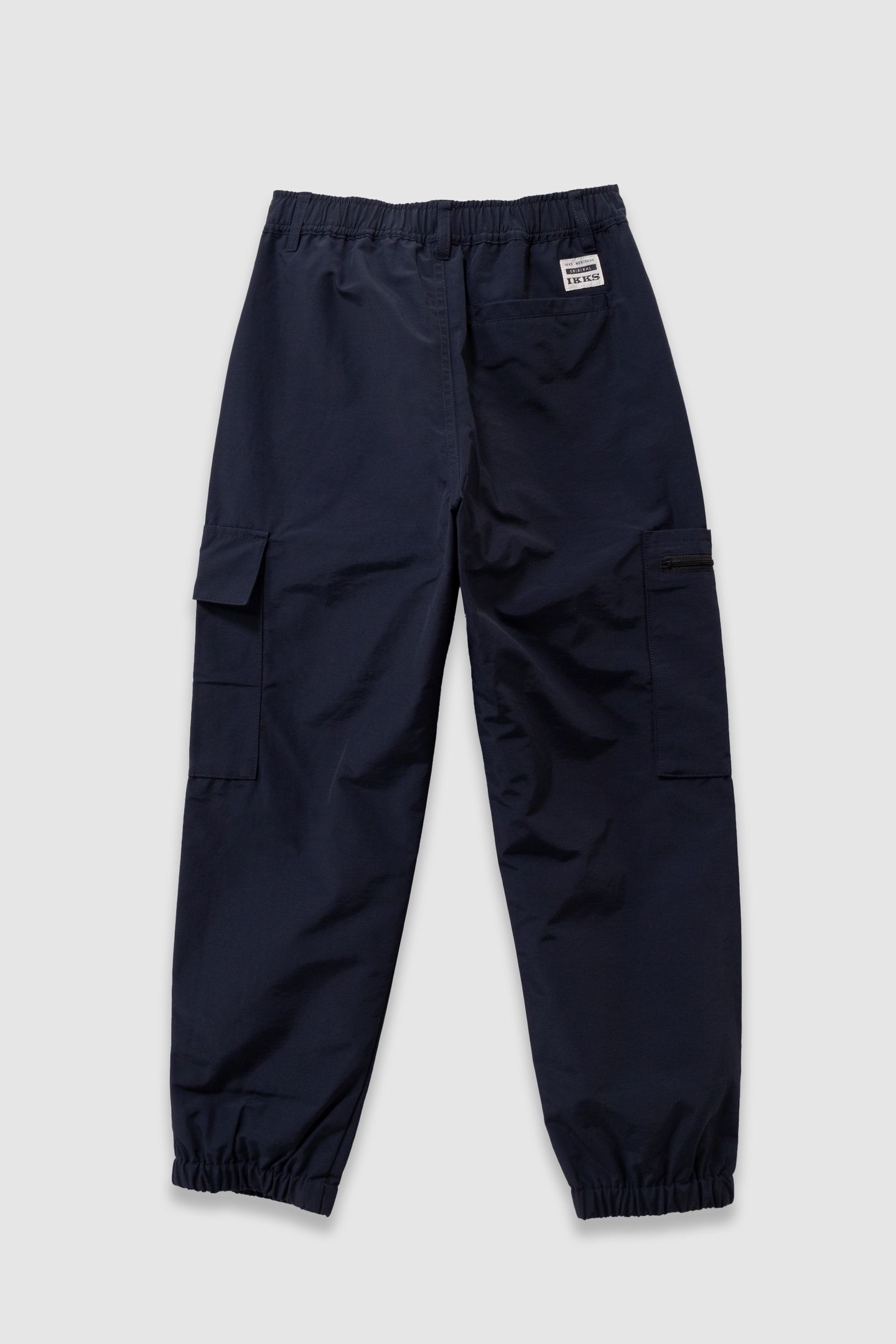 BOYS’ NAVY NYLON CARGO-STYLE JOGGERS 2