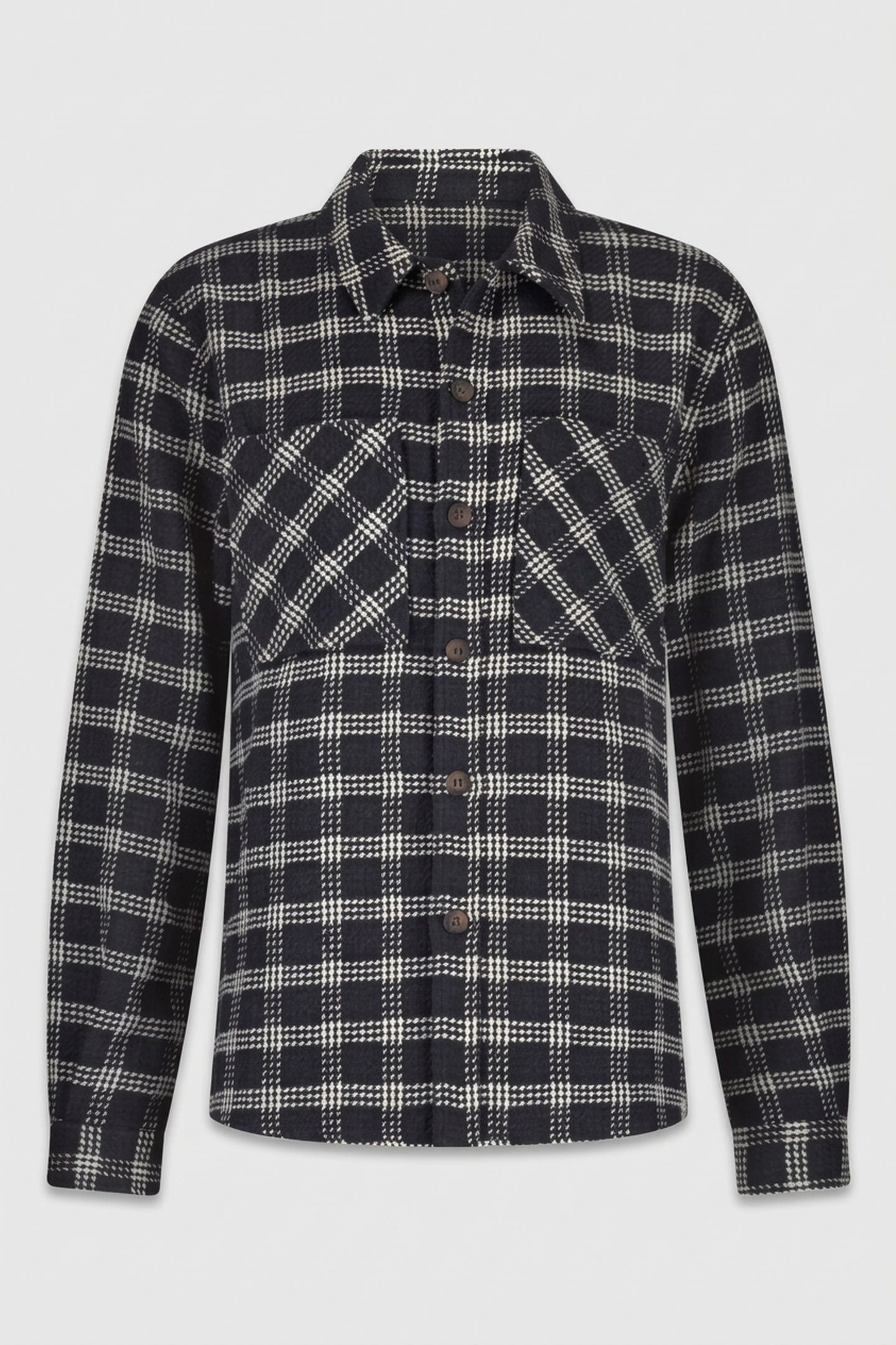 TOMMY OVERSHIRT BLUE GRAPHITE 5