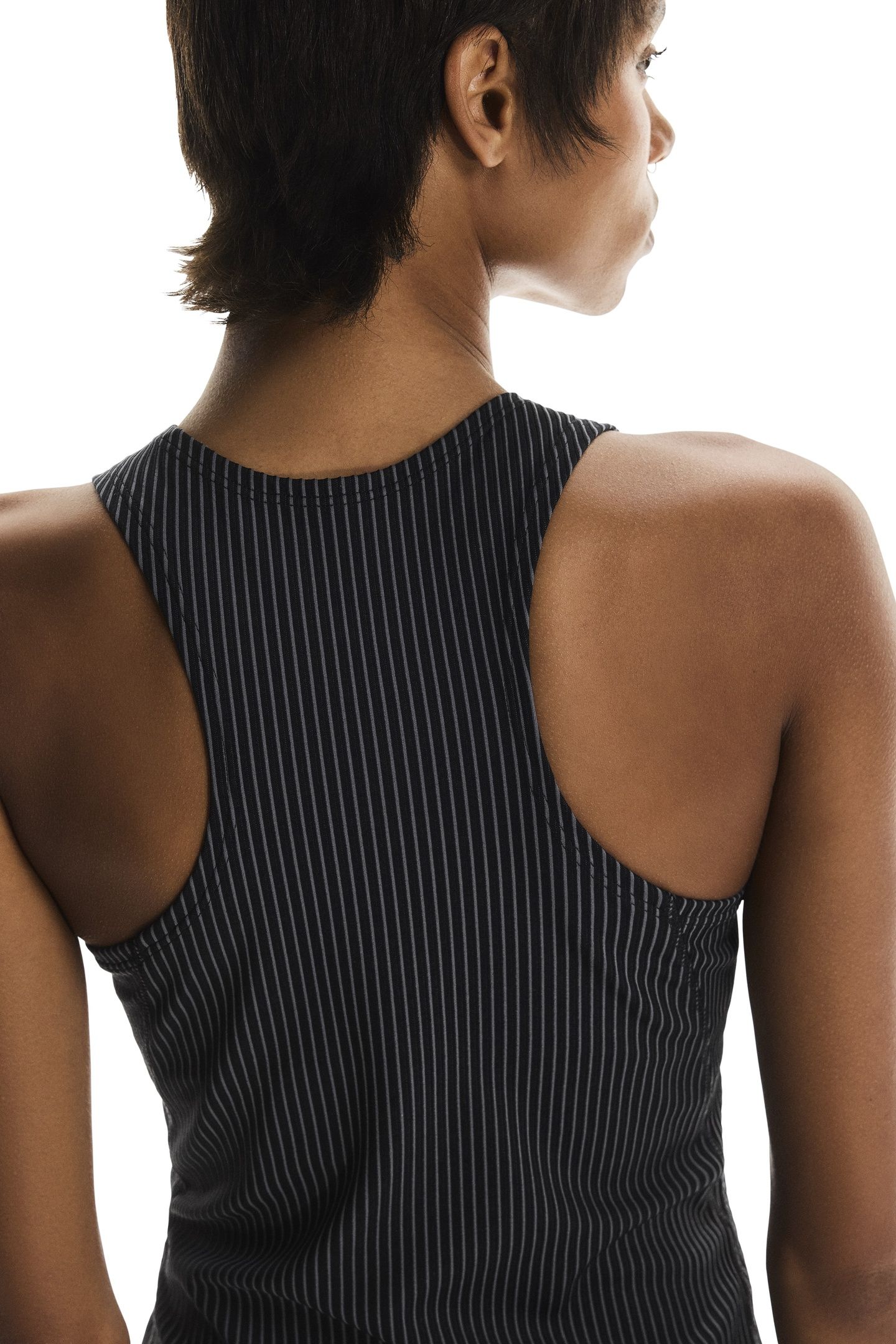 ALL-DAY RIBBED DRESS 1 BLACK | ROCK 5