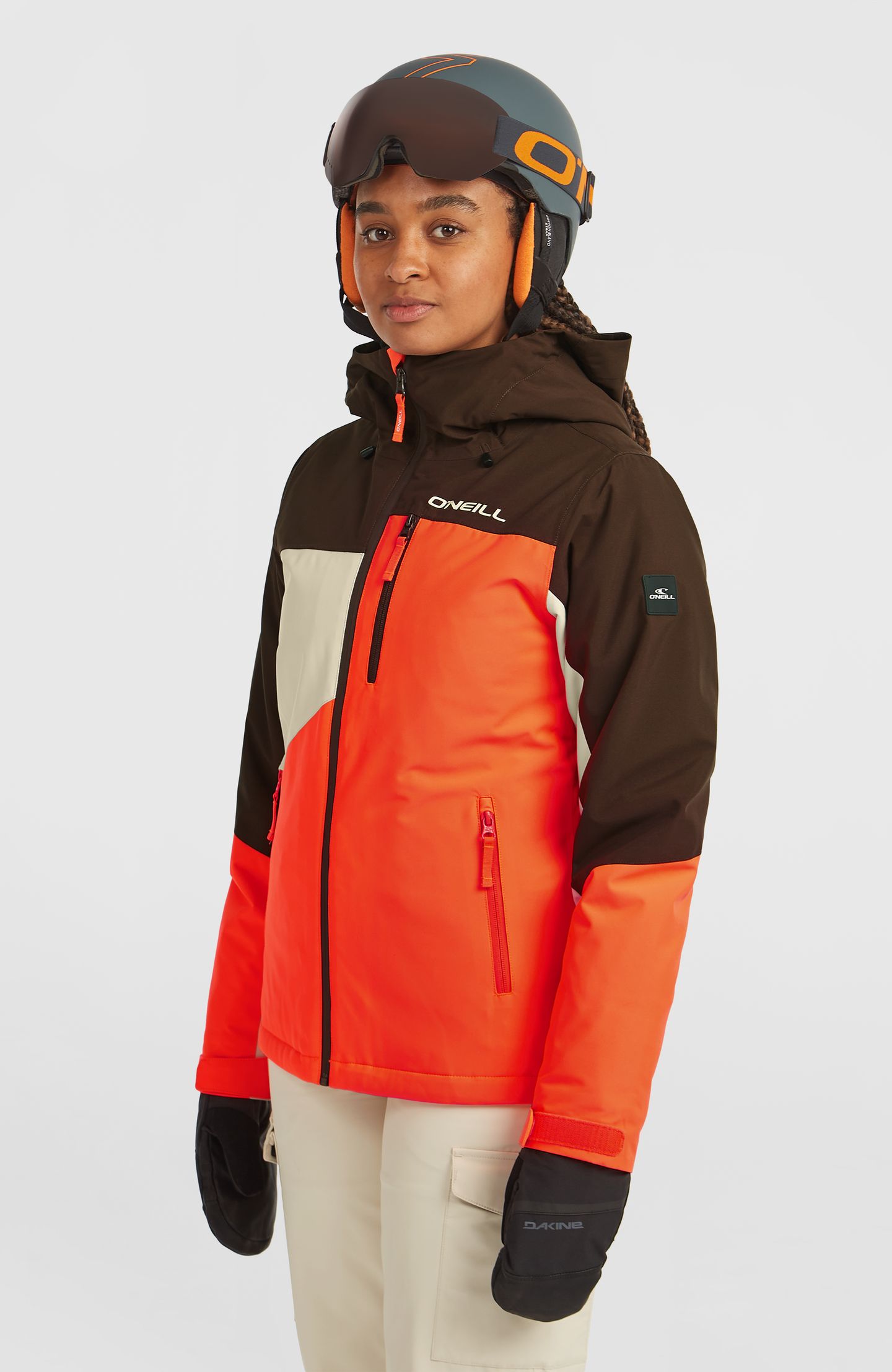 FWC'CRUZ TRIPLE SNOW JACKET COFFEE BEAN COLOUR BLOCK 8